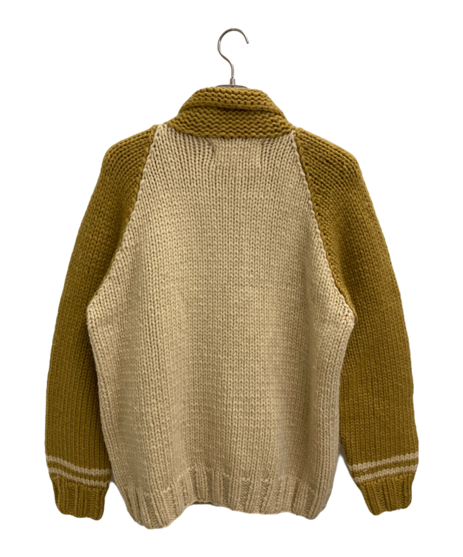 希少】カナディアンセーター 肉厚 カウチンセーター ニット