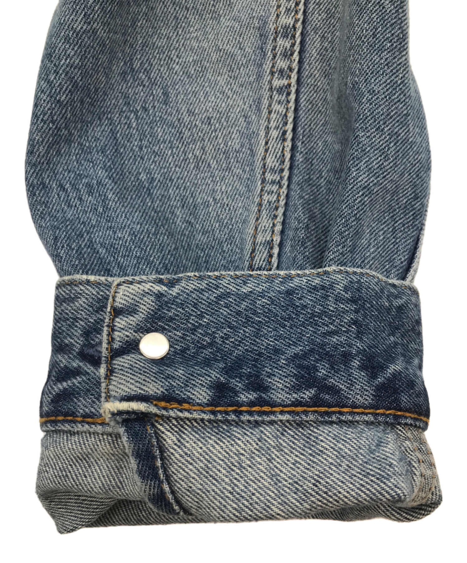 バレンシアガ　デニムジャケット　サイズ36 タグ付き バレンシアガ デニムジャケット BL04 458106 TSB06 4364 メンズ SIZE