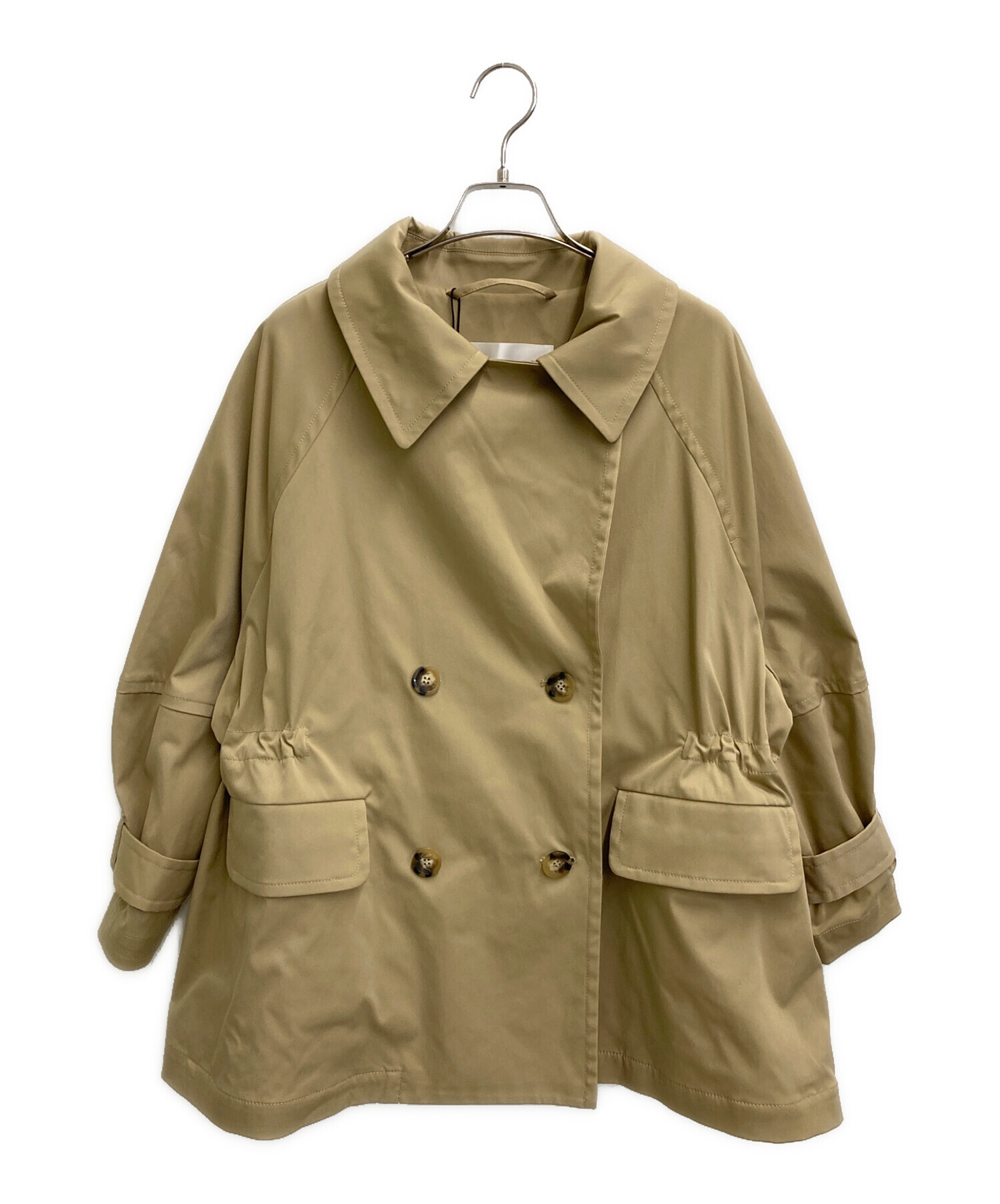 中古・古着通販】LOUNIE (ルーニー) ショートトレンチコート ベージュ