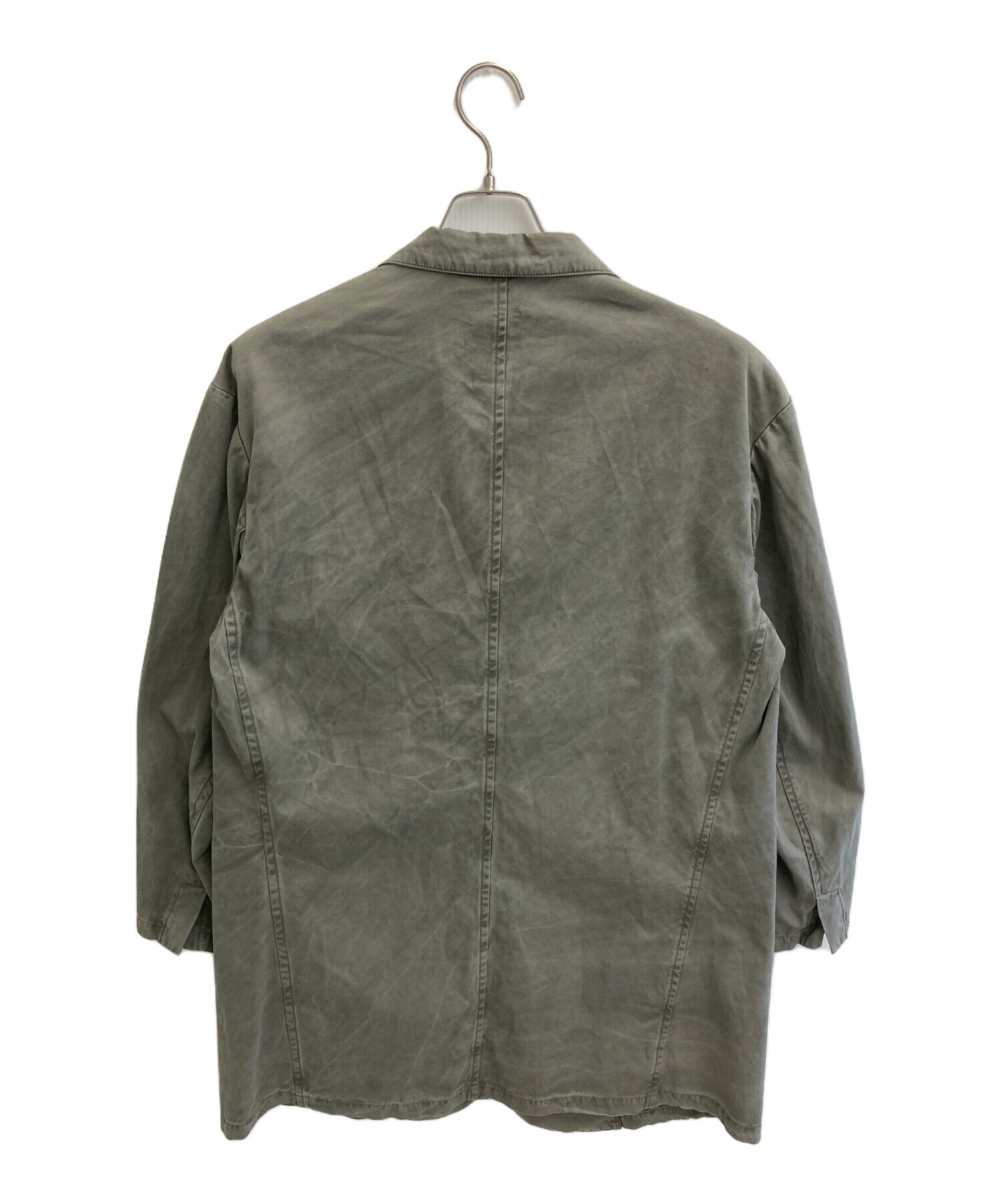 中古・古着通販】LIMI feu (リミフゥ) チェスターコート グレー サイズ