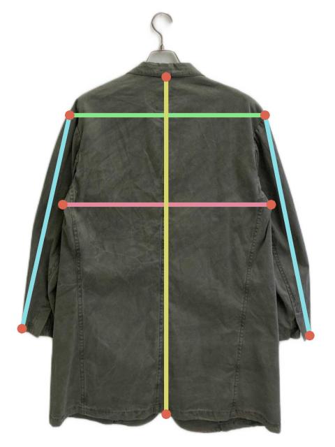 中古・古着通販】LIMI feu (リミフゥ) チェスターコート グレー サイズ