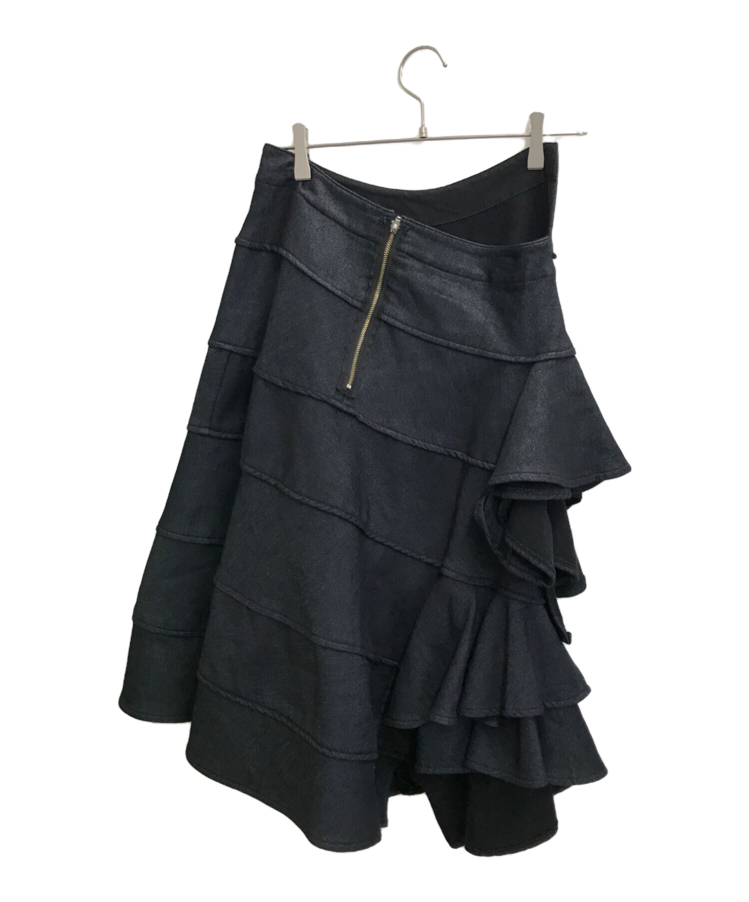 トリココムデギャルソン 変形スカート ブラック コムデギャルソン 変形