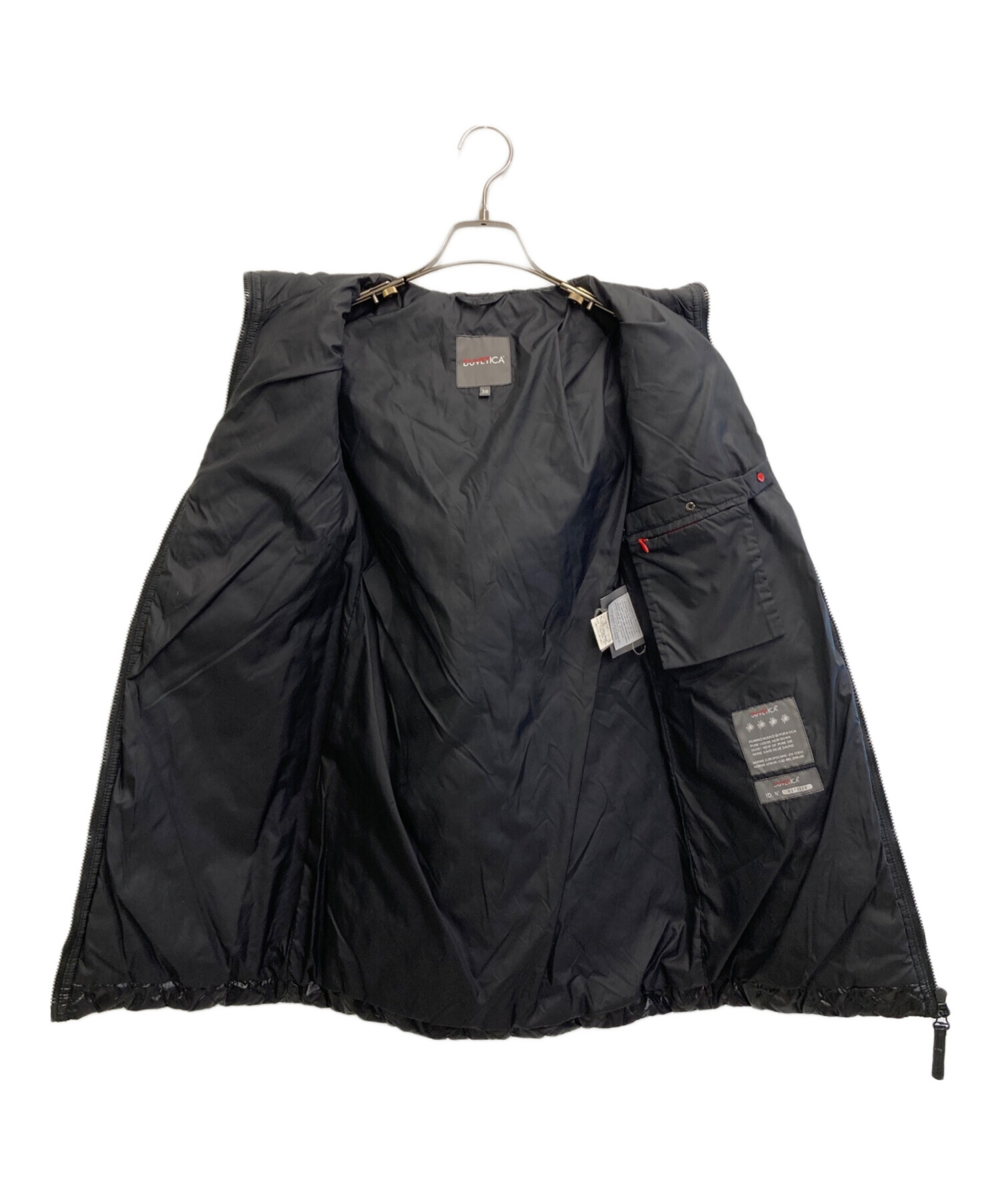 デュべティカ　キルティング　ダウンコート　ブラック　DUVETICA 中古・古着通販】DUVETICA (デュベティカ) キルティングダウンコート