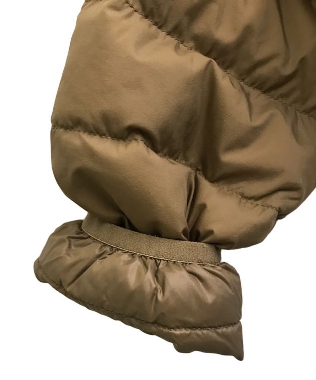 ★すぬーぴん★美品★ダントン★インナーダウン★34★カーキ★ノーカラー ☆すぬーぴん☆美品☆ダントン☆インナーダウン☆34☆