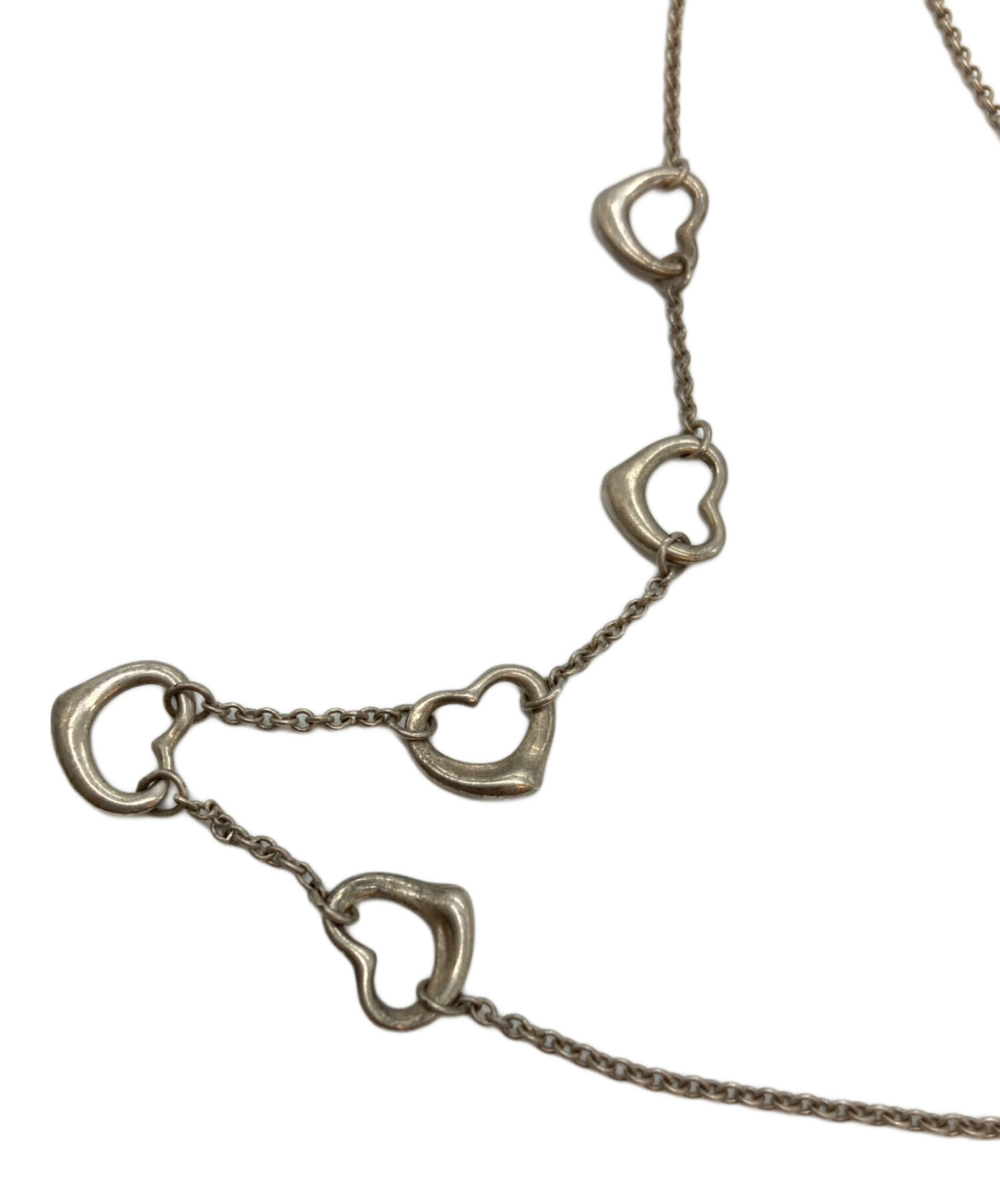 中古・古着通販】Tiffany & Co. (ティファニー) 5連ハートネックレス 