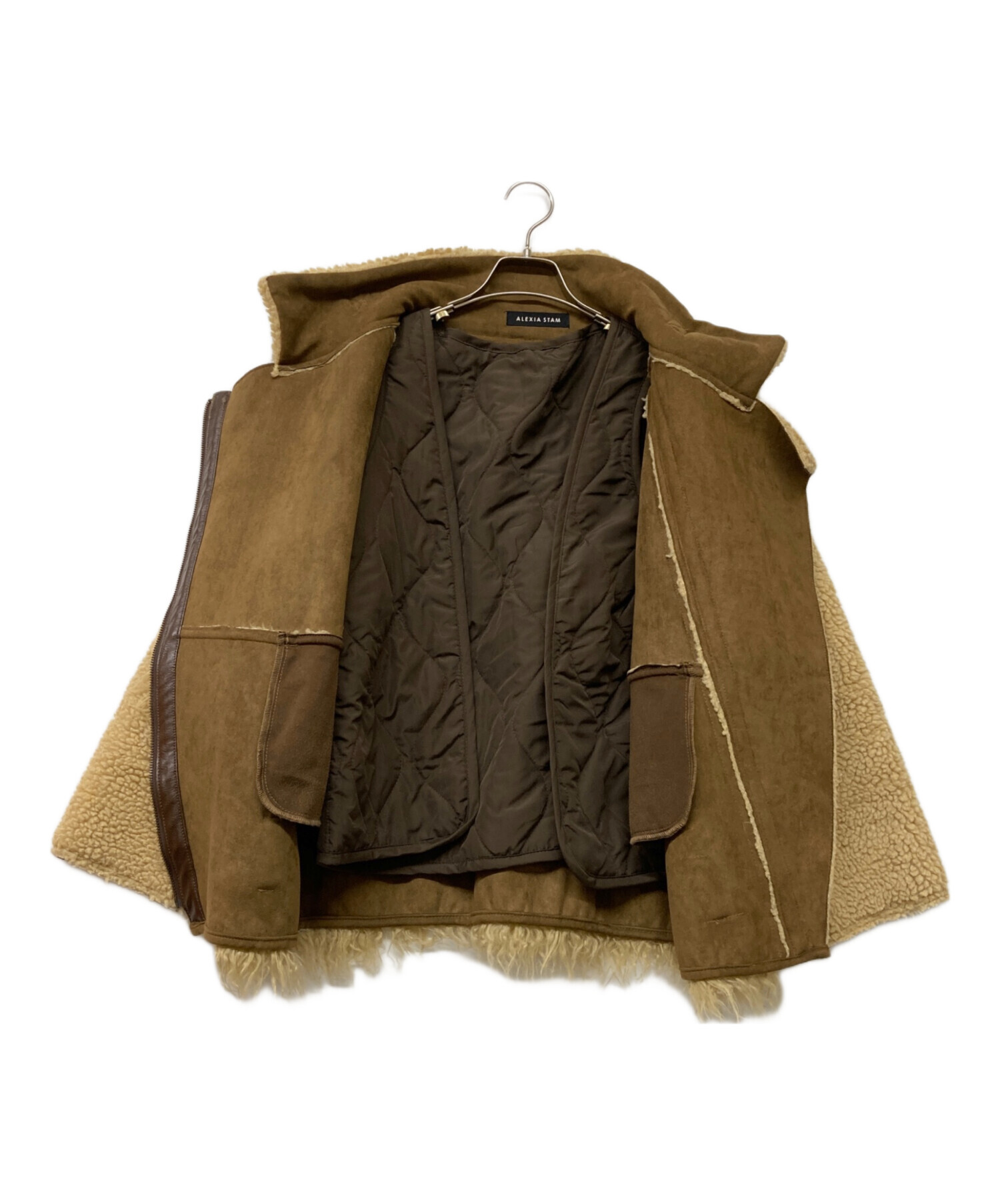 中古・古着通販】ALEXIA STAM (アリシアスタン) ライナー付きボア