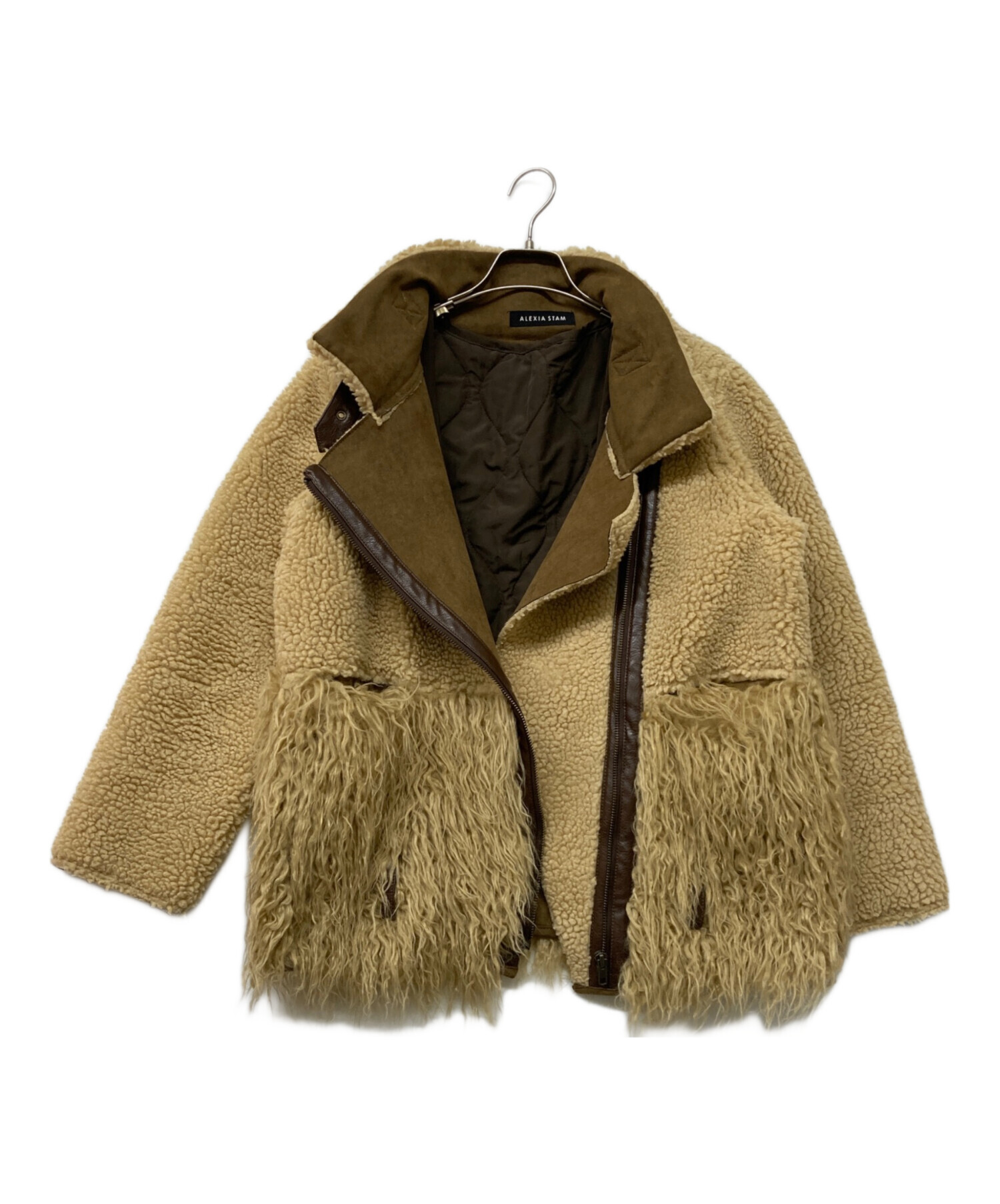 中古・古着通販】ALEXIA STAM (アリシアスタン) ライナー付きボア
