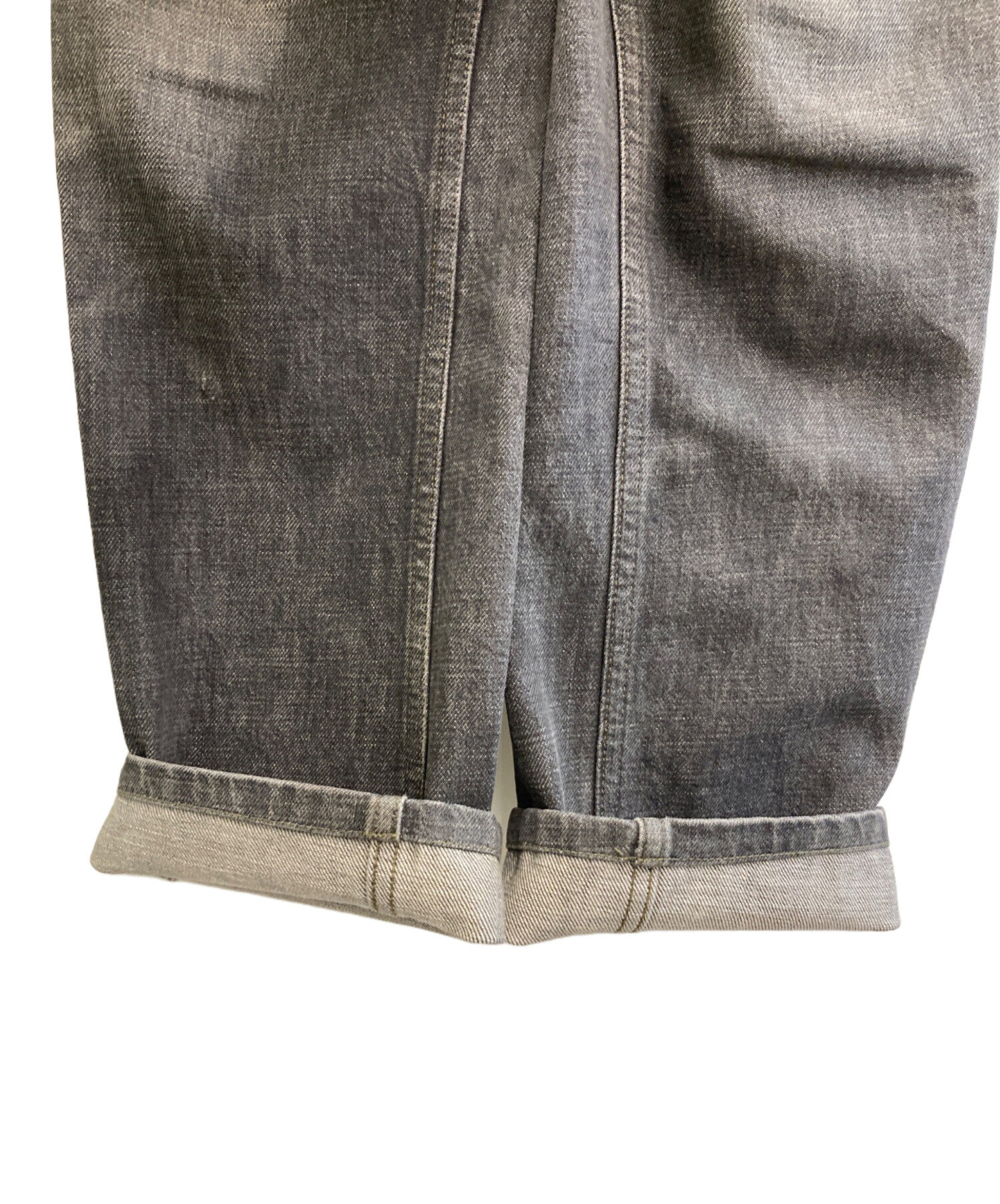 HELMUT LANG グレー ストレートジーンズ 中古・古着通販】HELMUT LANG JEANS (ヘルムートラングジーンズ
