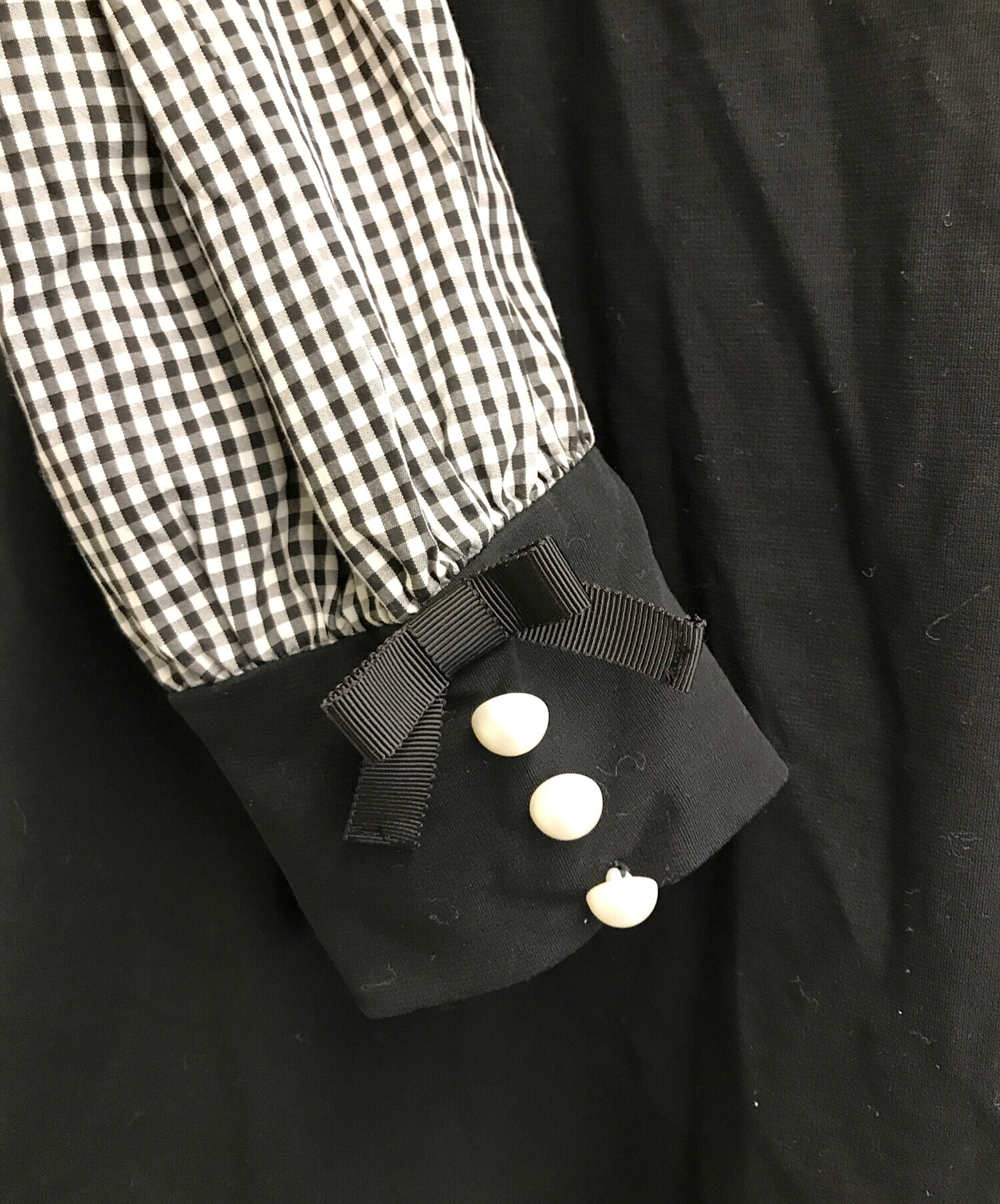 ★本日売り切り★定価38,500円エムズグレイシー半袖ワンピース新品タグ付き42 中古・古着通販】M'S GRACY (エムズグレイシー) ギンガム