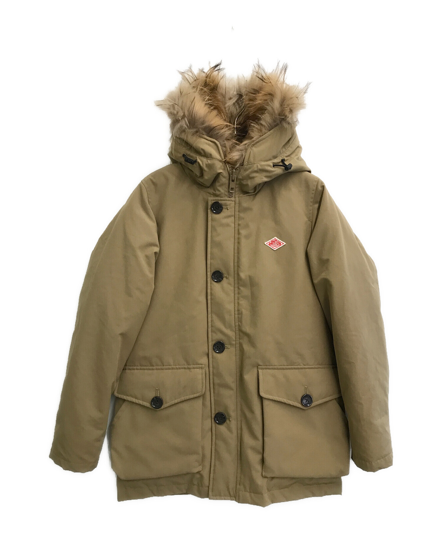 ダントン ダウンコートベージュ34サイズ