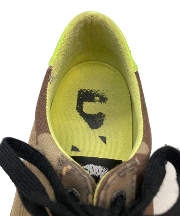 DIESEL ディーゼル　イタリア製　古着　グリーン　激レア　超希少　L 中古・古着通販】DIESEL (ディーゼル) スニーカー オリーブ サイズ