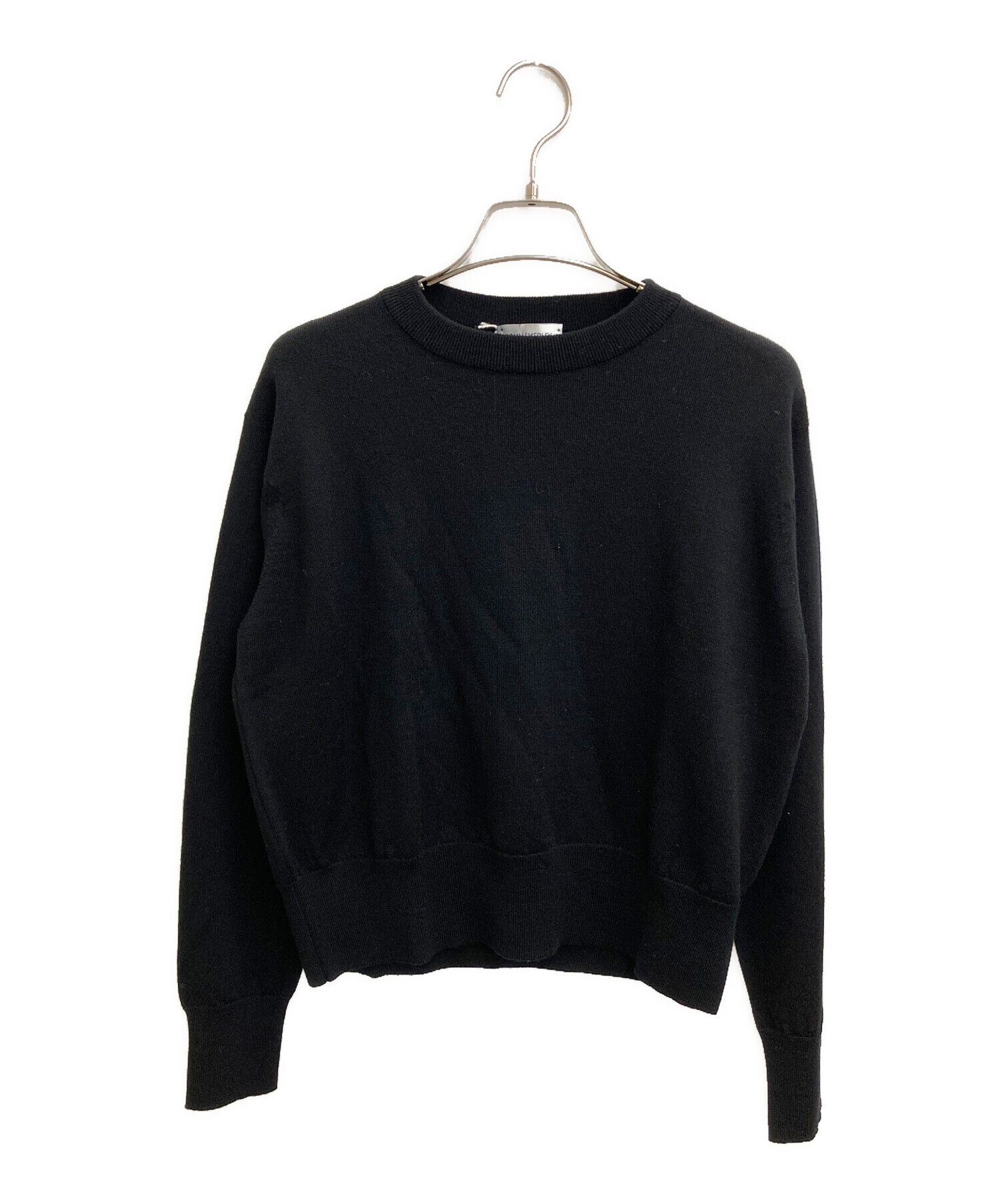 中古・古着通販】JOHN SMEDLEY (ジョンスメドレー) ニット ブラック