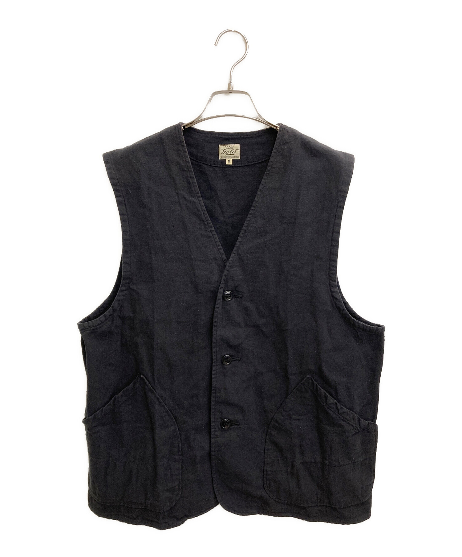中古・古着通販】GOLD (ゴールド) 6.5oz. SELVEDGE DUCK WORK VEST