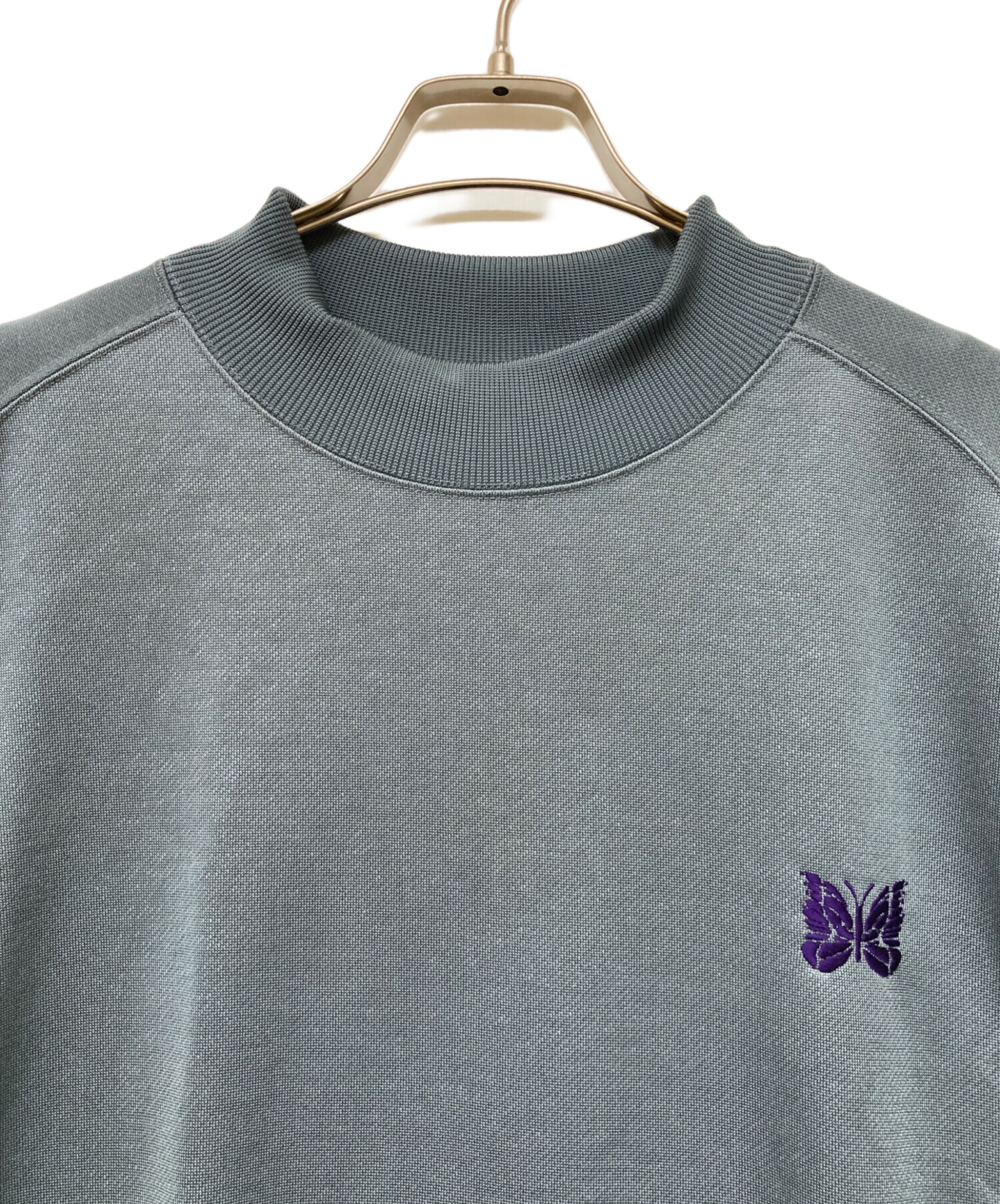 中古・古着通販】Needles (ニードルズ) S/S Mock Neck Tee Jersey