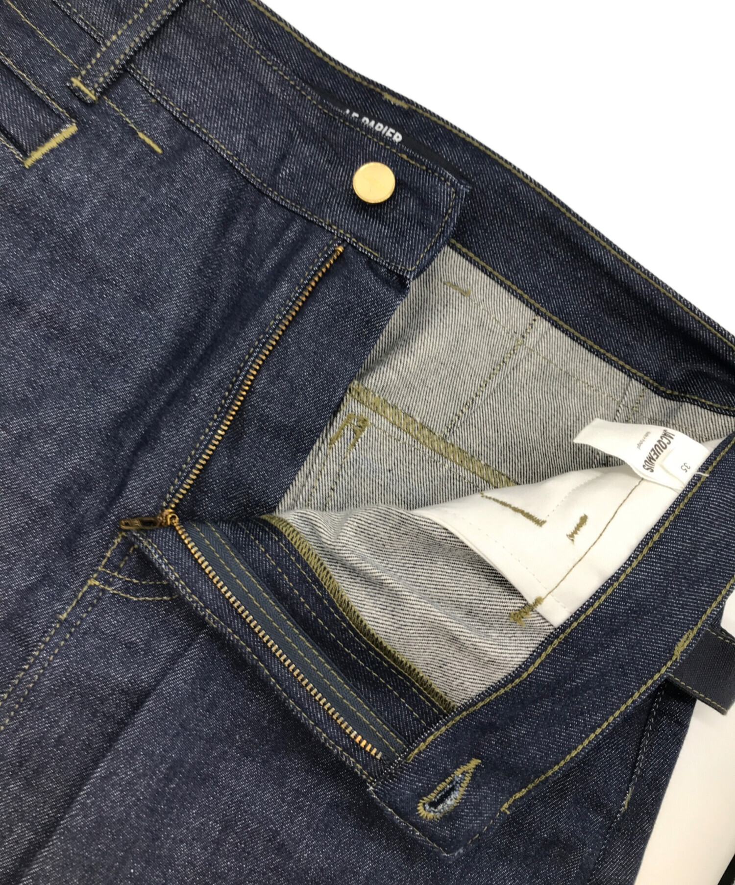 中古・古着通販】JACQUEMUS (ジャックムス) デニムスカート インディゴ