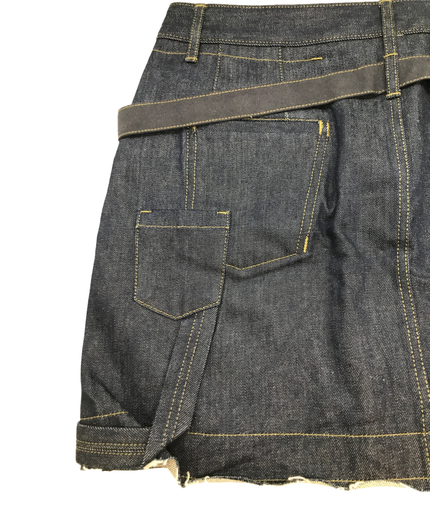 中古・古着通販】JACQUEMUS (ジャックムス) デニムスカート インディゴ