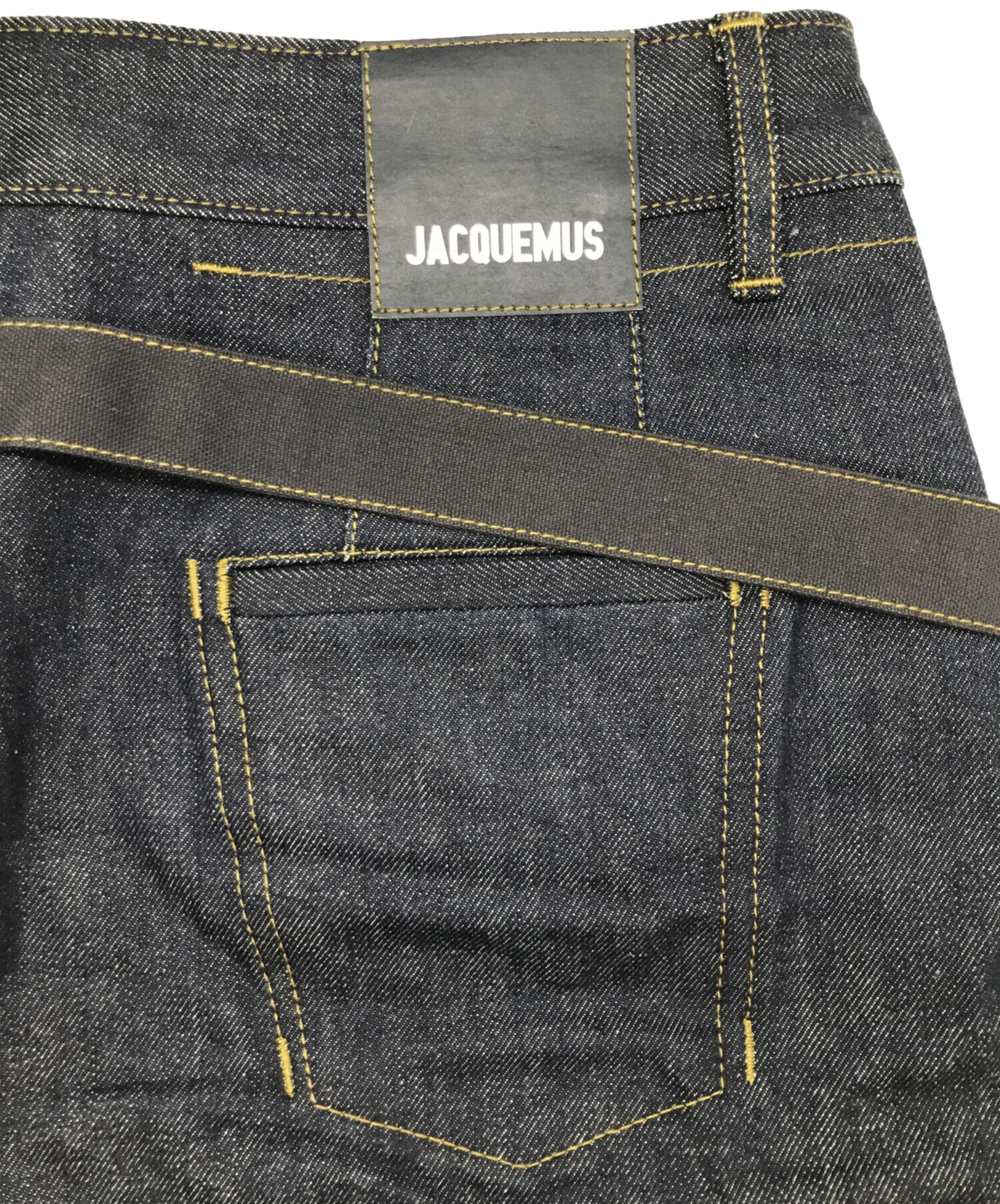 中古・古着通販】JACQUEMUS (ジャックムス) デニムスカート インディゴ