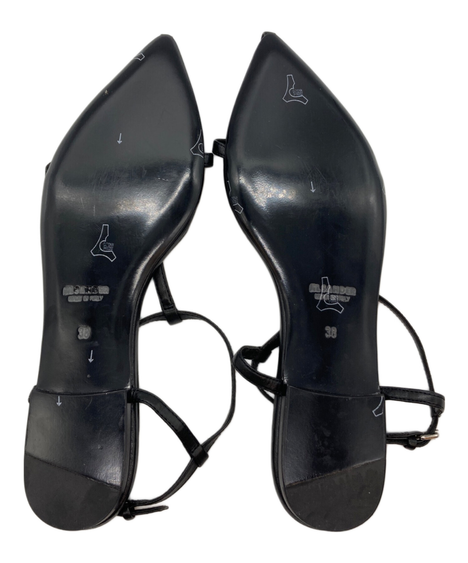 中古・古着通販】JIL SANDER (ジルサンダー) フラットサンダル 