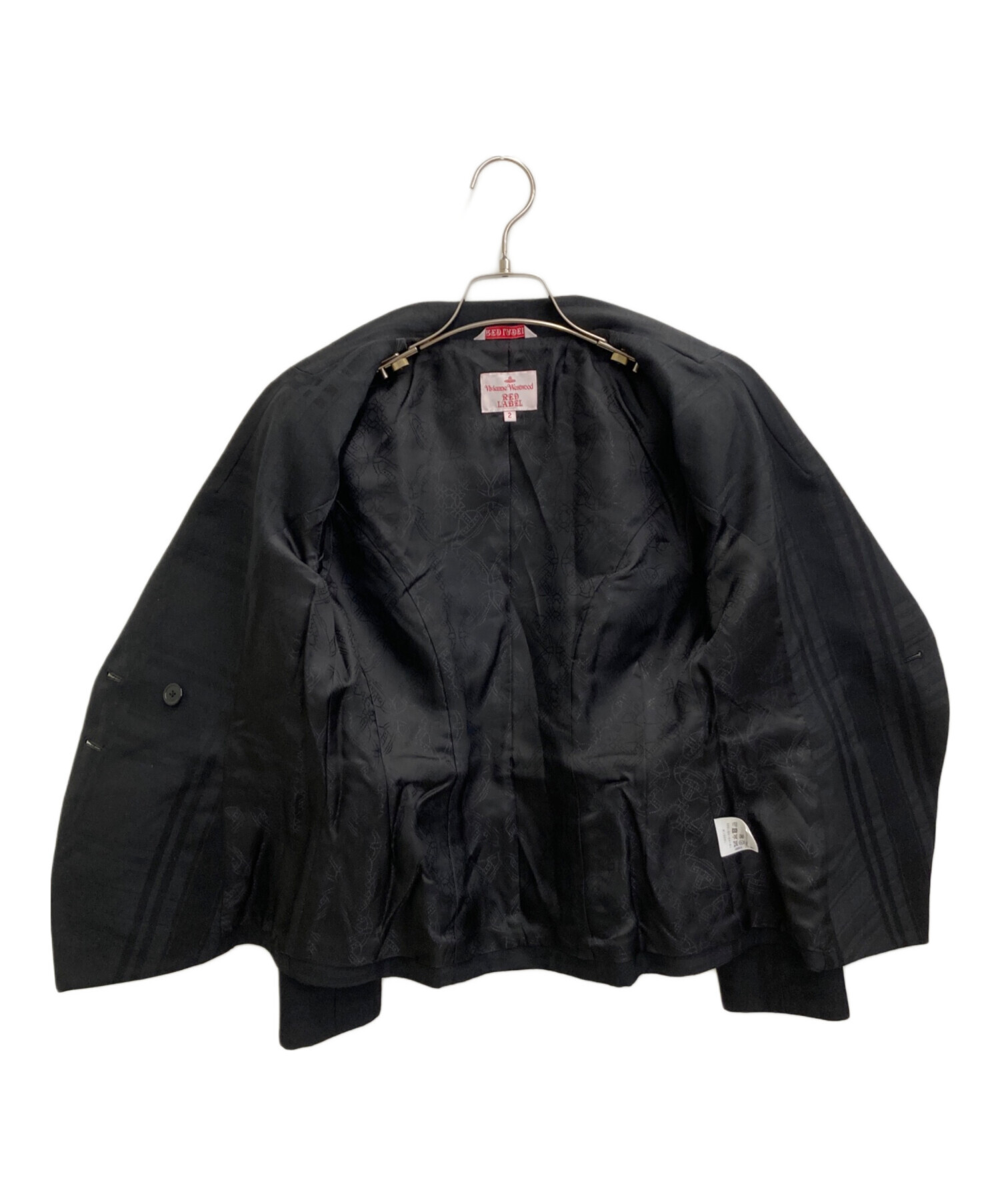 Vivienne Westwood RED LABEL ジャケット2 黒 中古・古着通販】Vivienne Westwood RED LABEL (ヴィヴィアンウエスト