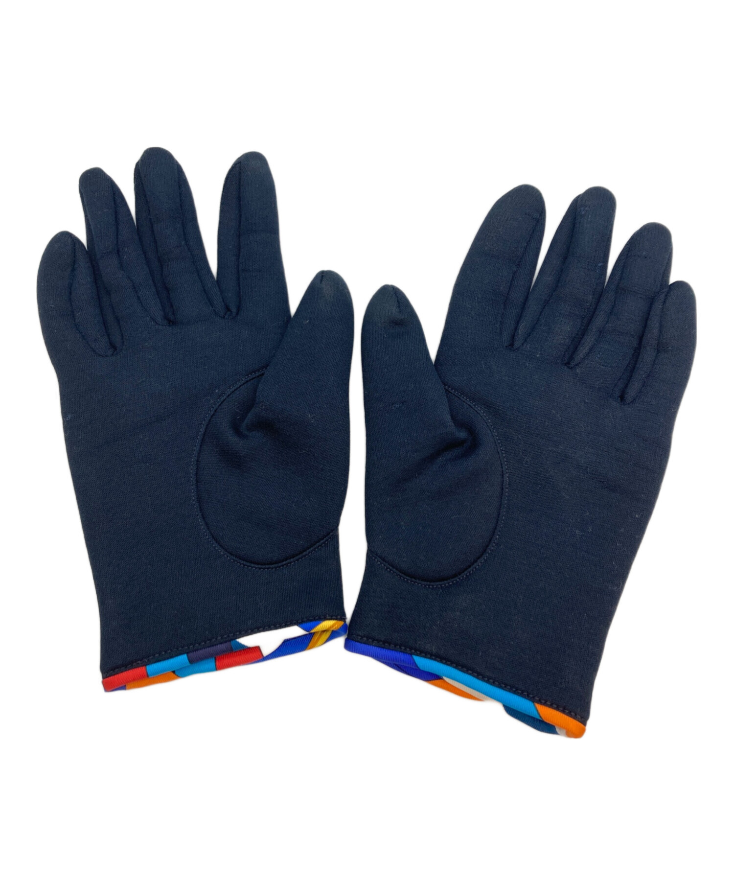 中古・古着通販】HERMES (エルメス) 手袋 ネイビー サイズ:7.5