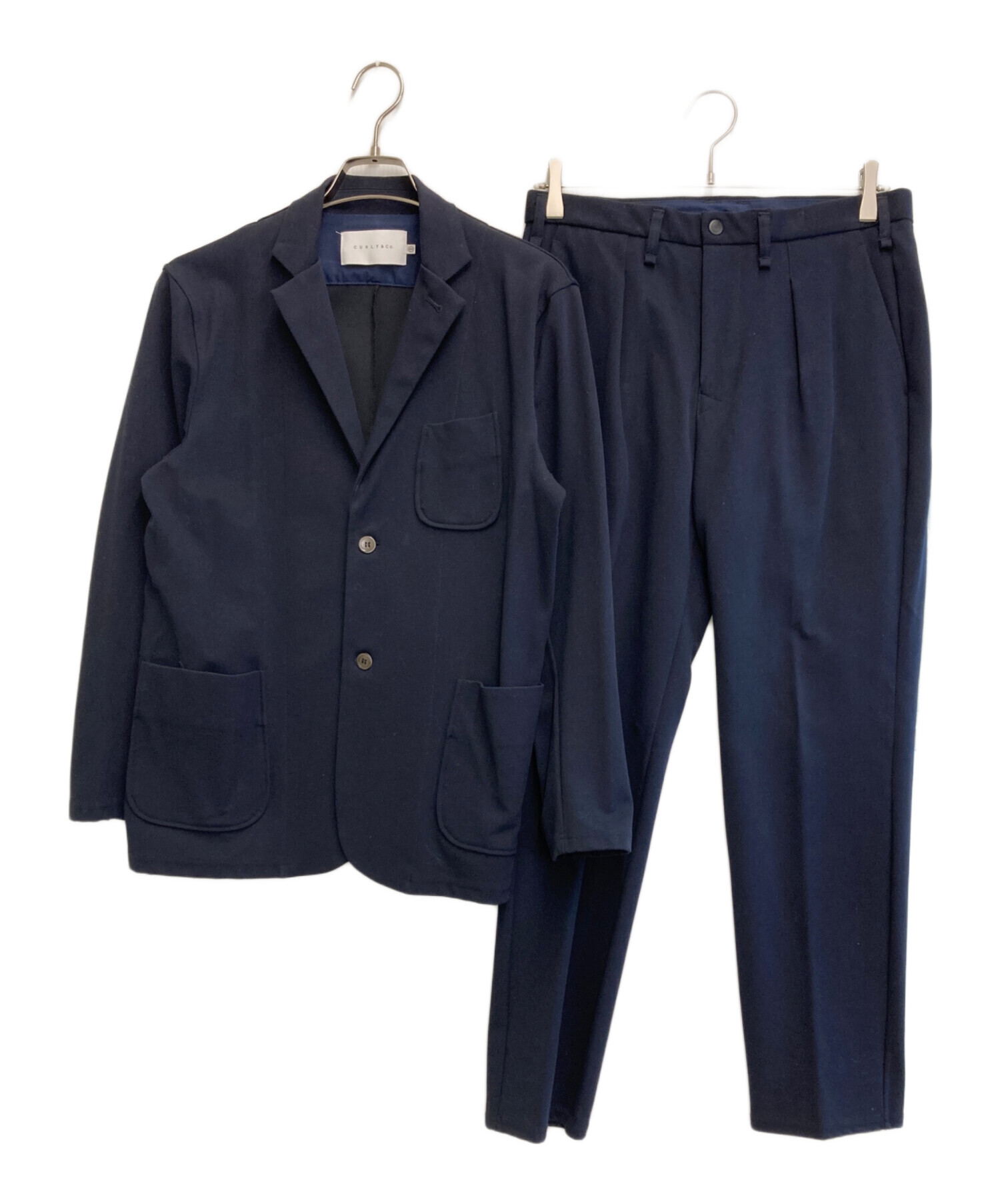 【美品】Curly&Co. カーリー ネイビー セットアップ サイズ3 中古・古着通販】Curly &co (カーリーアンドコー) セットアップ