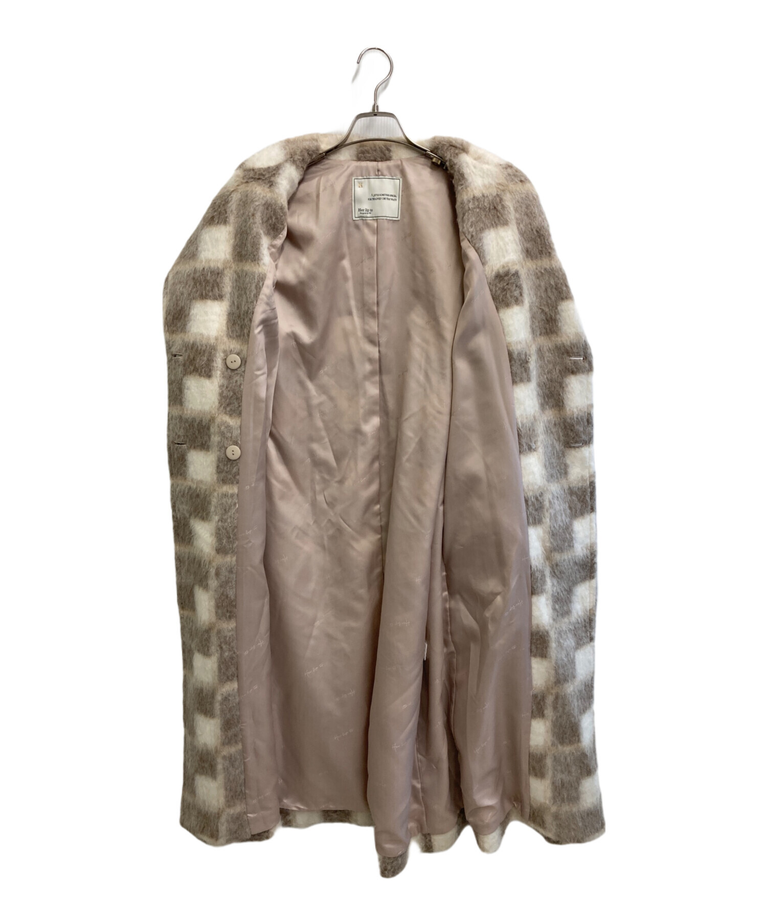 中古・古着通販】Her lip to (ハーリップトゥ) Double Breasted 中古・古着通販】Her lip to (ハーリップトゥ) Double Breasted