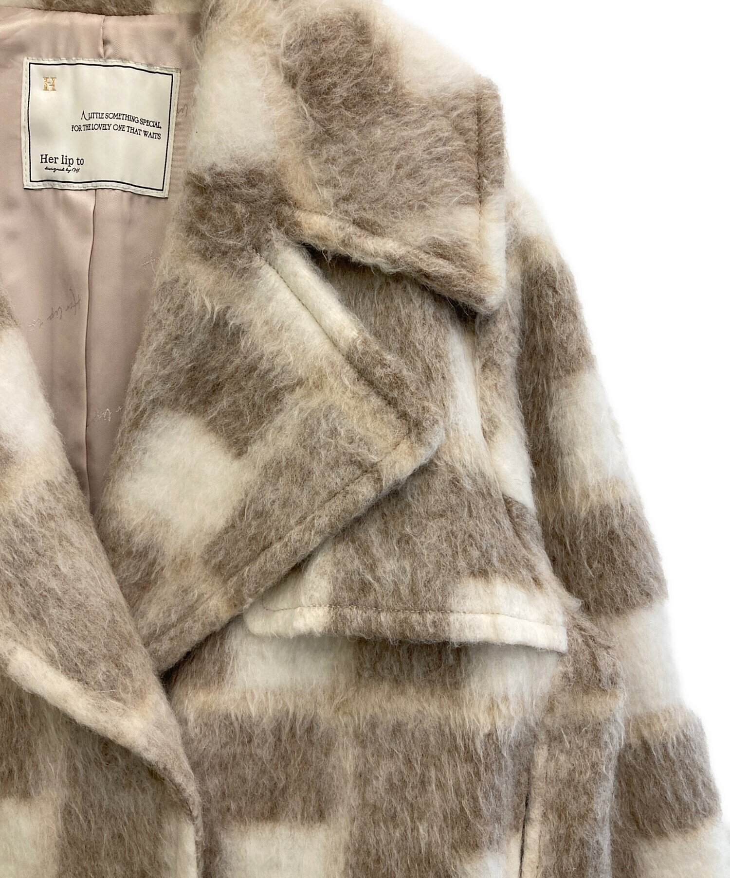 中古・古着通販】Her lip to (ハーリップトゥ) Double Breasted Wool 