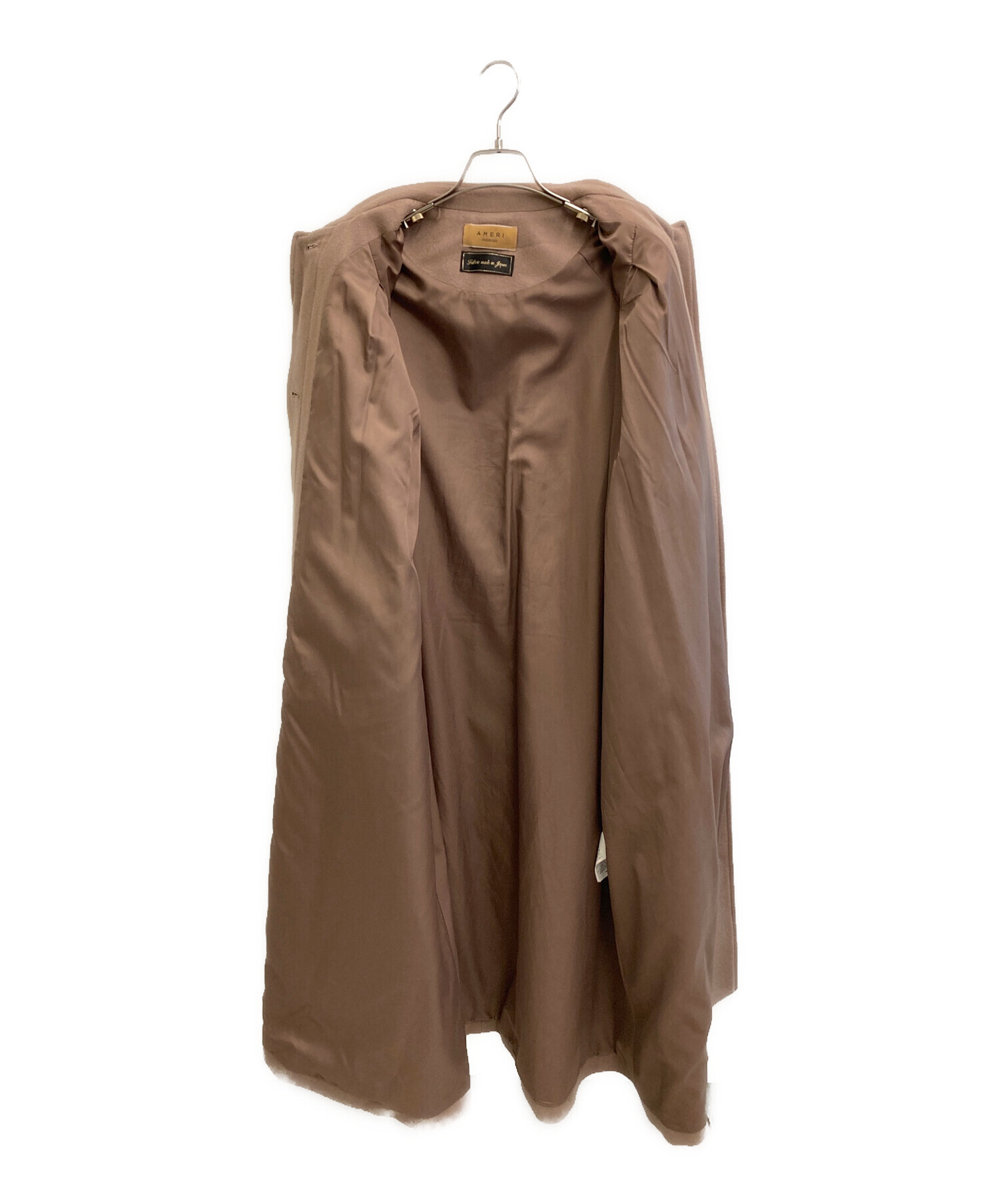中古・古着通販】AMERI (アメリ) UND FRONT GATHER OPEN SLEEVE COAT 