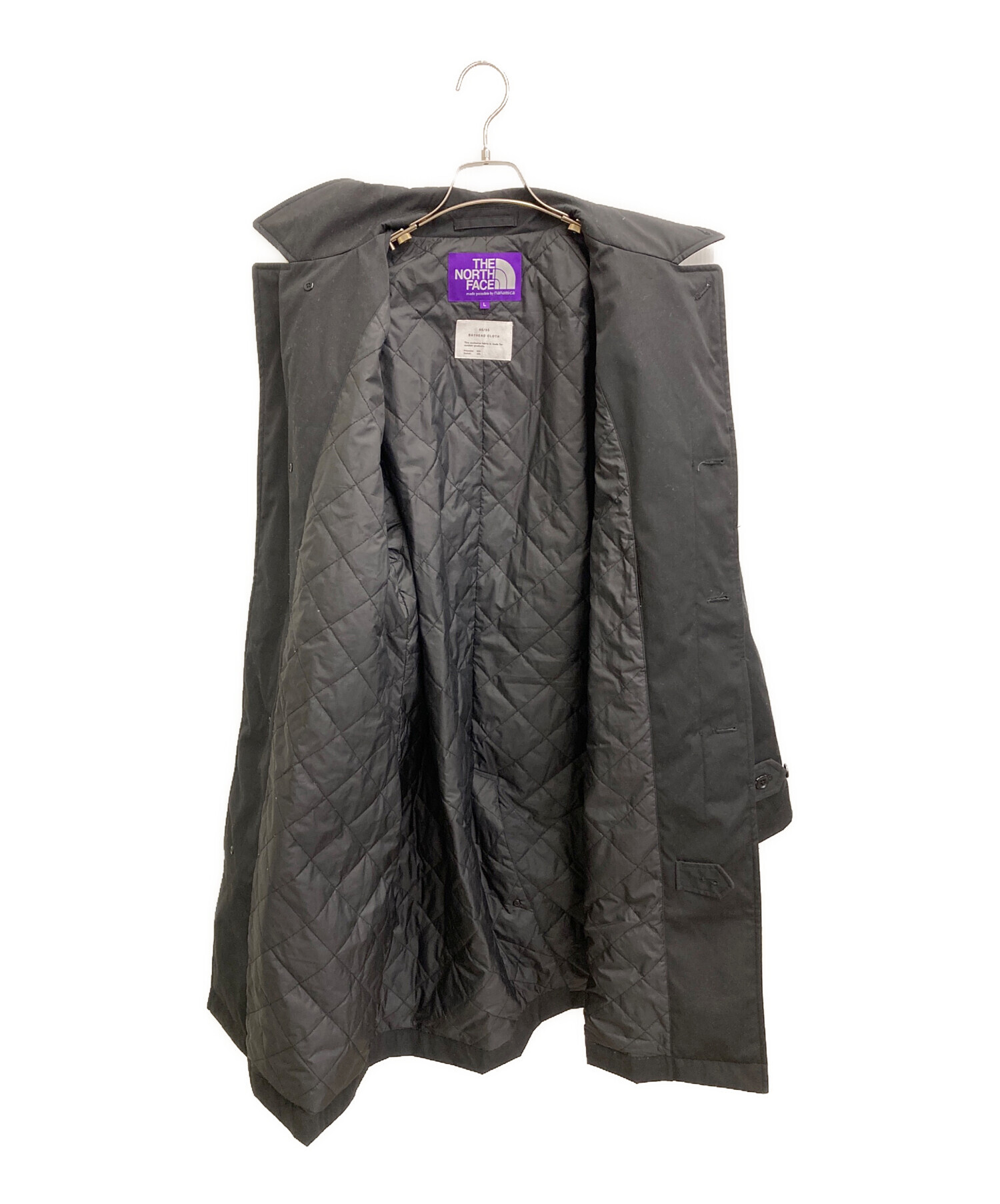 中古 THE NORTH FACE PURPLE LABEL ステンカラーコート THE NORTH FACE ノースフェイス PURPLE LABEL NY2071N 65/35 PRIMALOFT