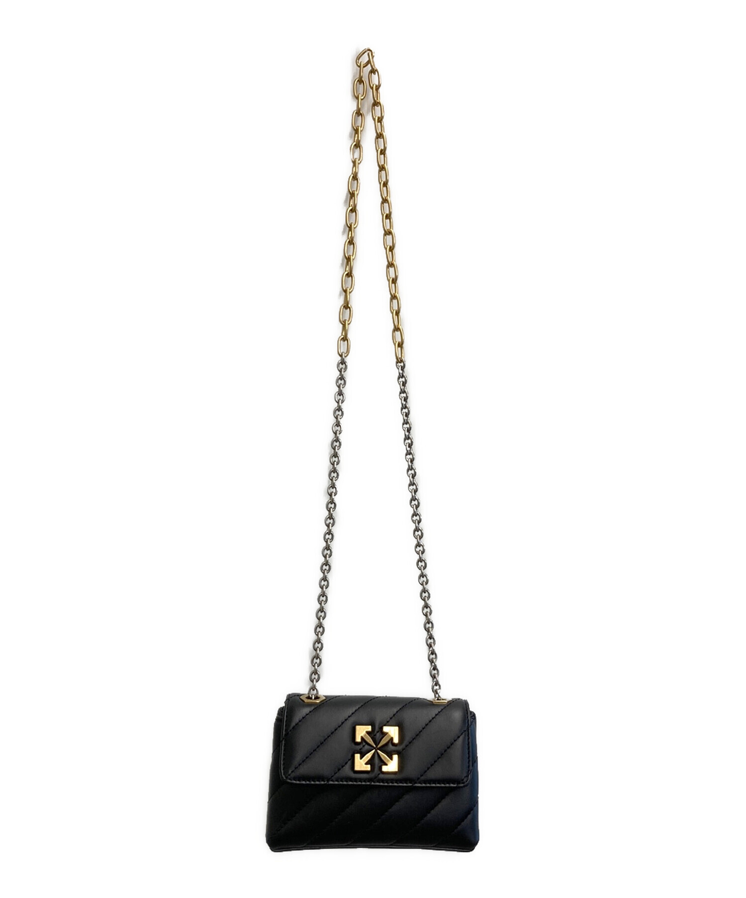 【美品】 OFF-WHITE JACKHAMMER 17 レザーショルダーバッグ 中古・古着通販】OFFWHITE (オフホワイト) Jackhammer 17 Shoulder Bag