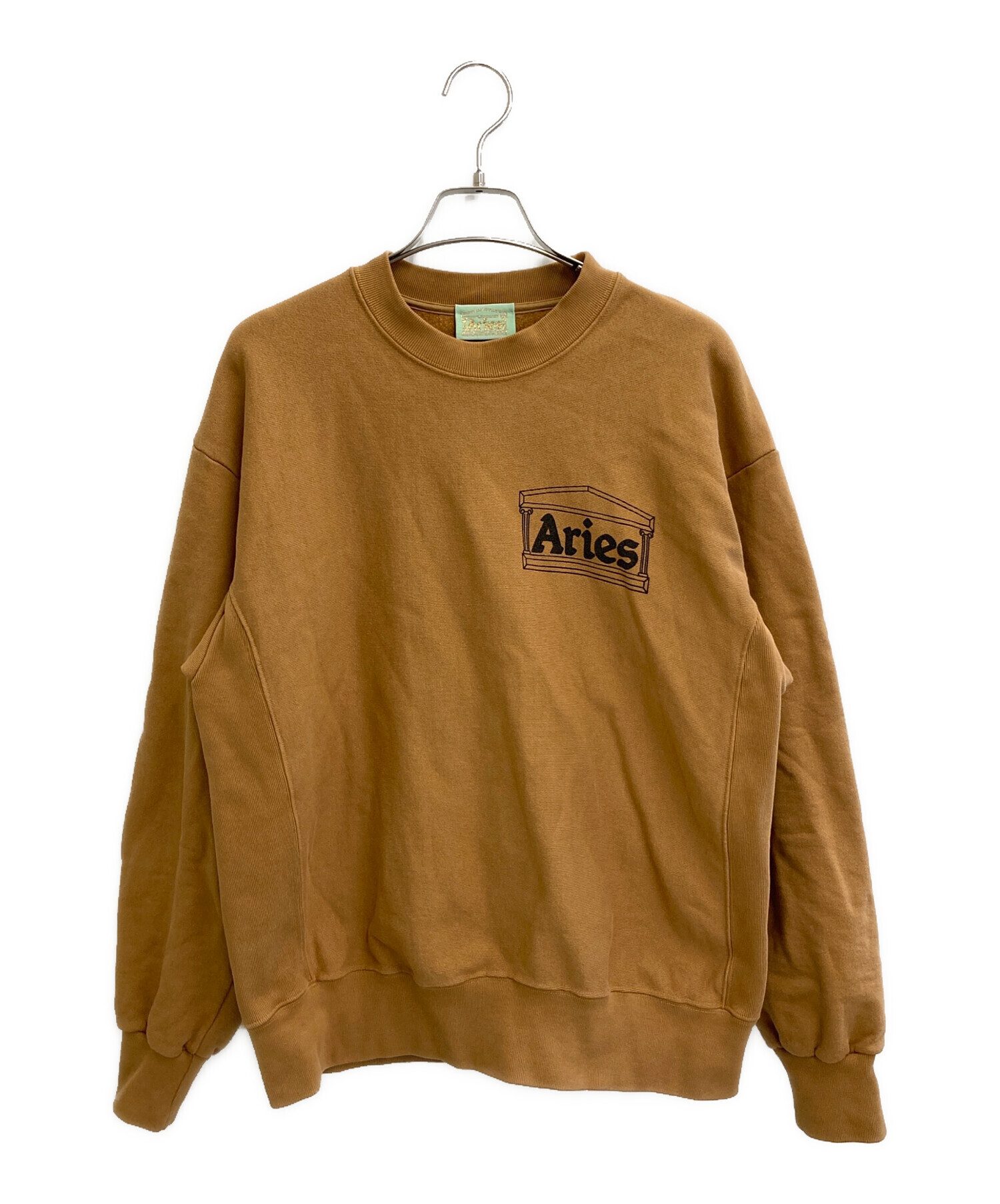 中古・古着通販】ARIES (アリーズ) PREMIUM TEMPLE SWEATSHIRT カーキ  