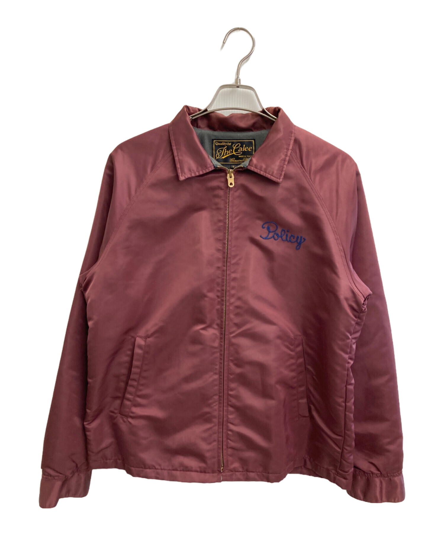 【美品】CALEE　コーチジャケットＭサイズ 中古・古着通販】CALEE (キャリー) Real Dudes刺繍コーチジャケット