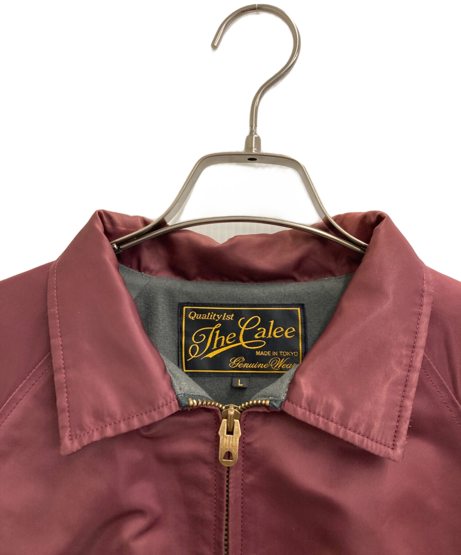 中古・古着通販】CALEE (キャリー) Real Dudes刺繍コーチジャケット
