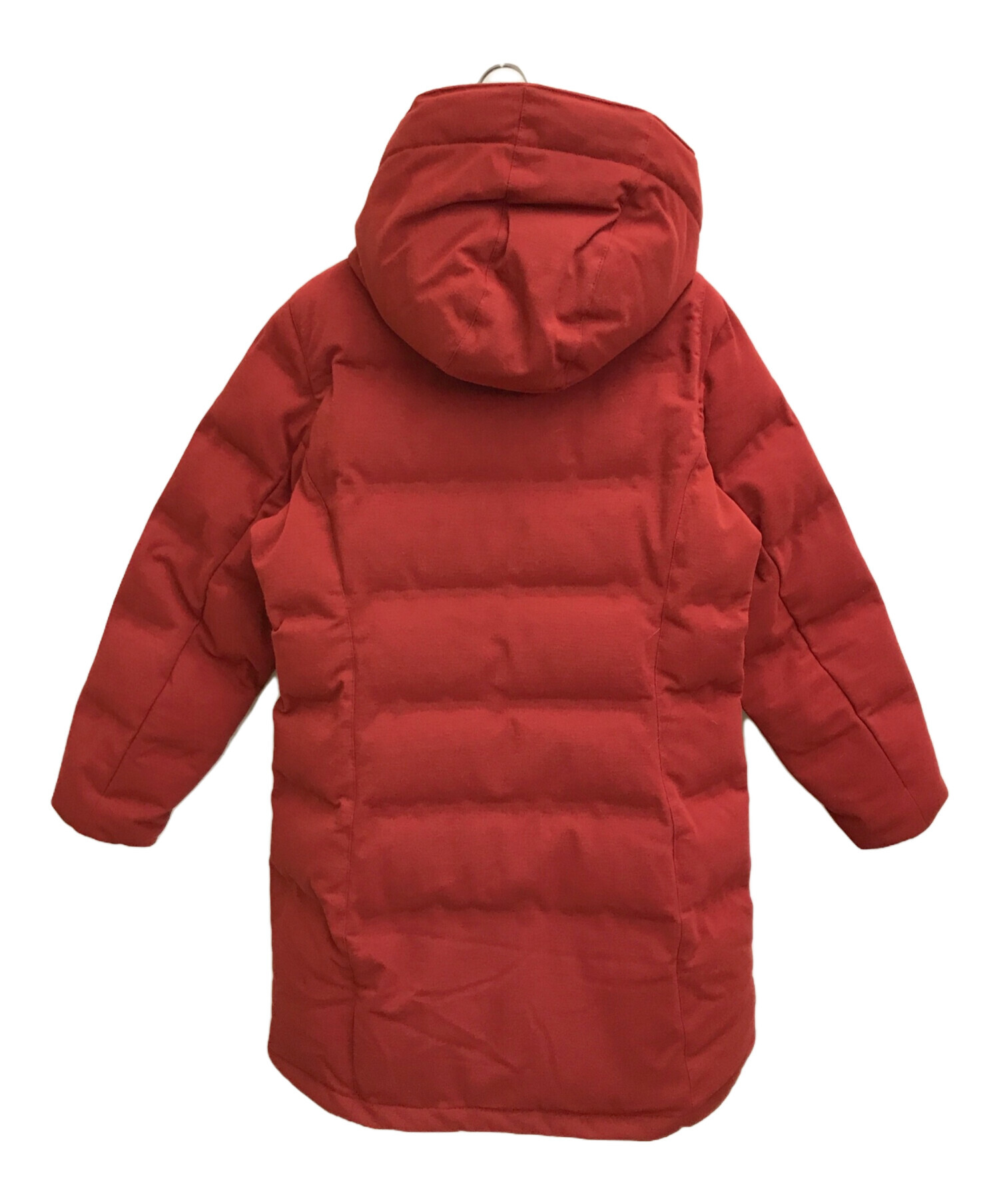 中古・古着通販】LACOSTE (ラコステ) 鹿の子地ダウンコート レッド 
