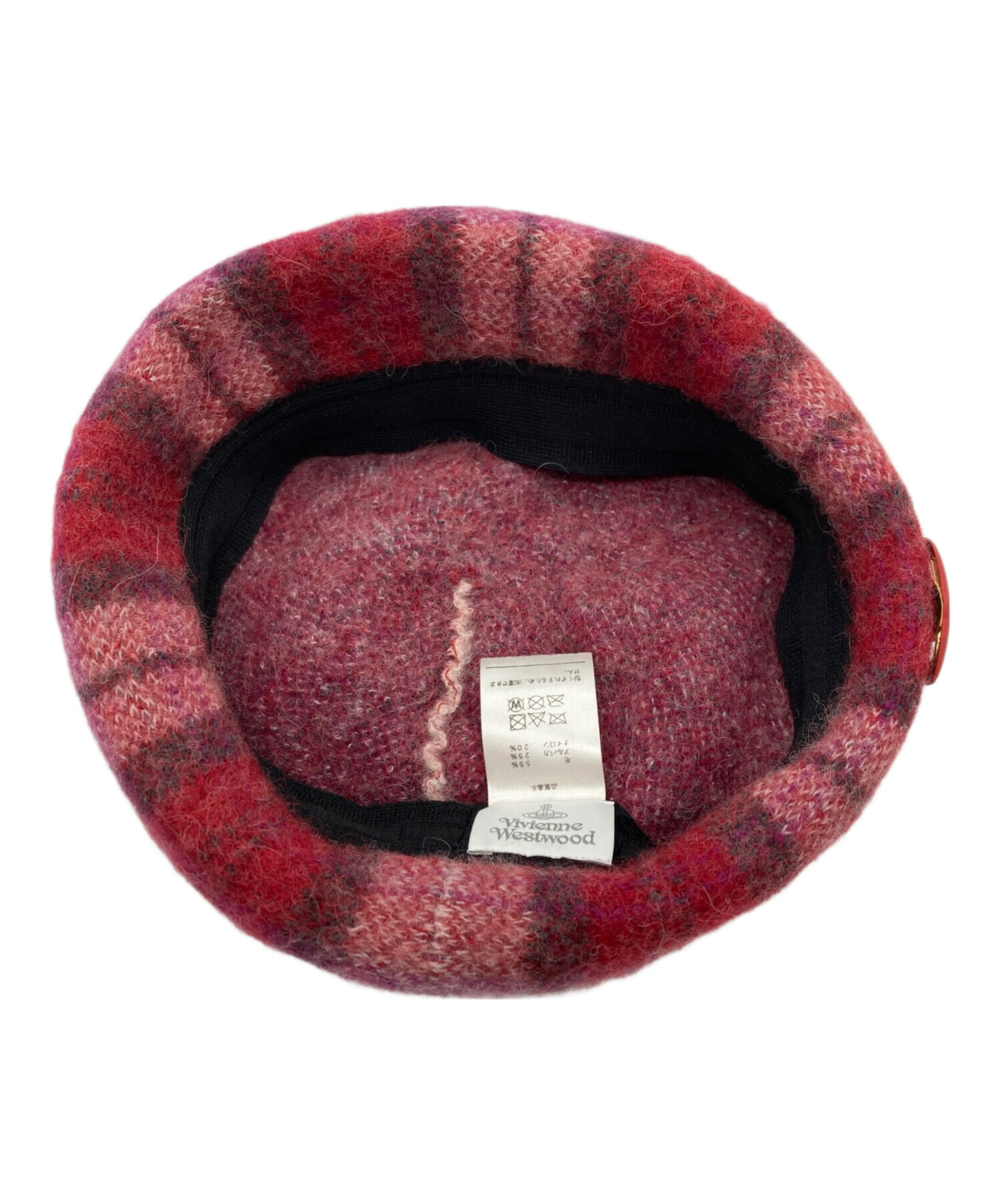 Vivienne Westwood 赤 ベレー帽 中古・古着通販】Vivienne Westwood (ヴィヴィアンウエストウッド