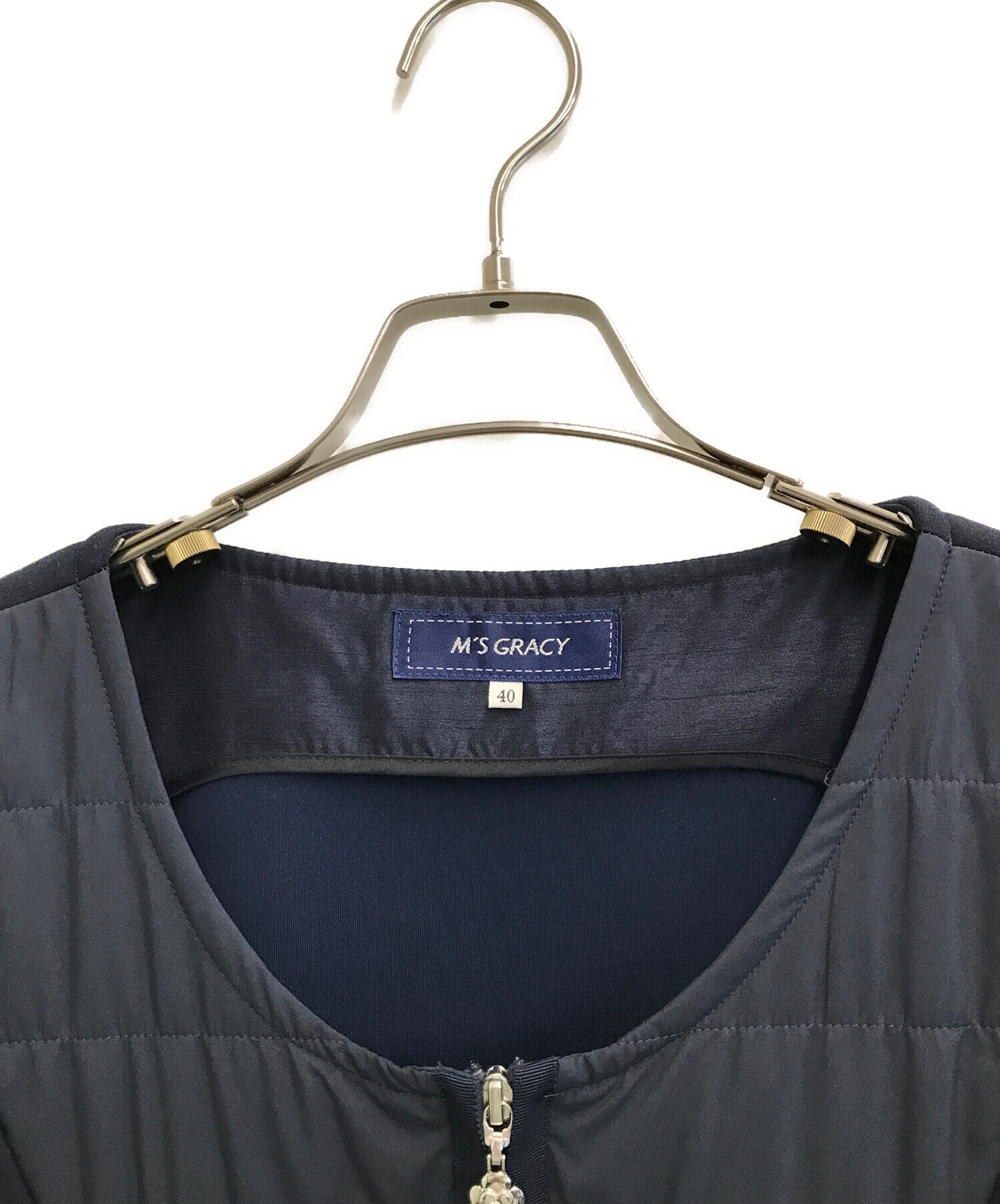 中古・古着通販】M'S GRACY (エムズグレイシー) 切替ノースリーブ