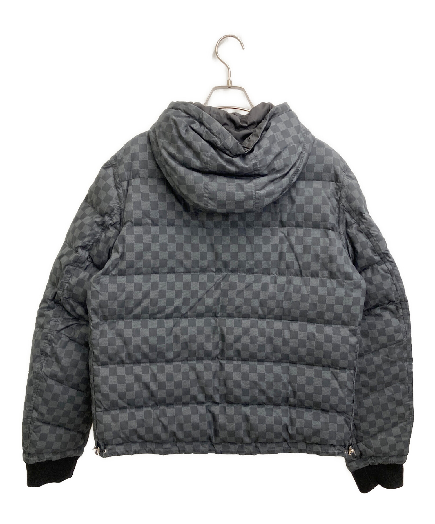 ルイ・ヴィトン ダミエ柄 フーデッドジャケット レディース 36サイズ 中古・古着通販】LOUIS VUITTON (ルイ ヴィトン) ダミエグラ