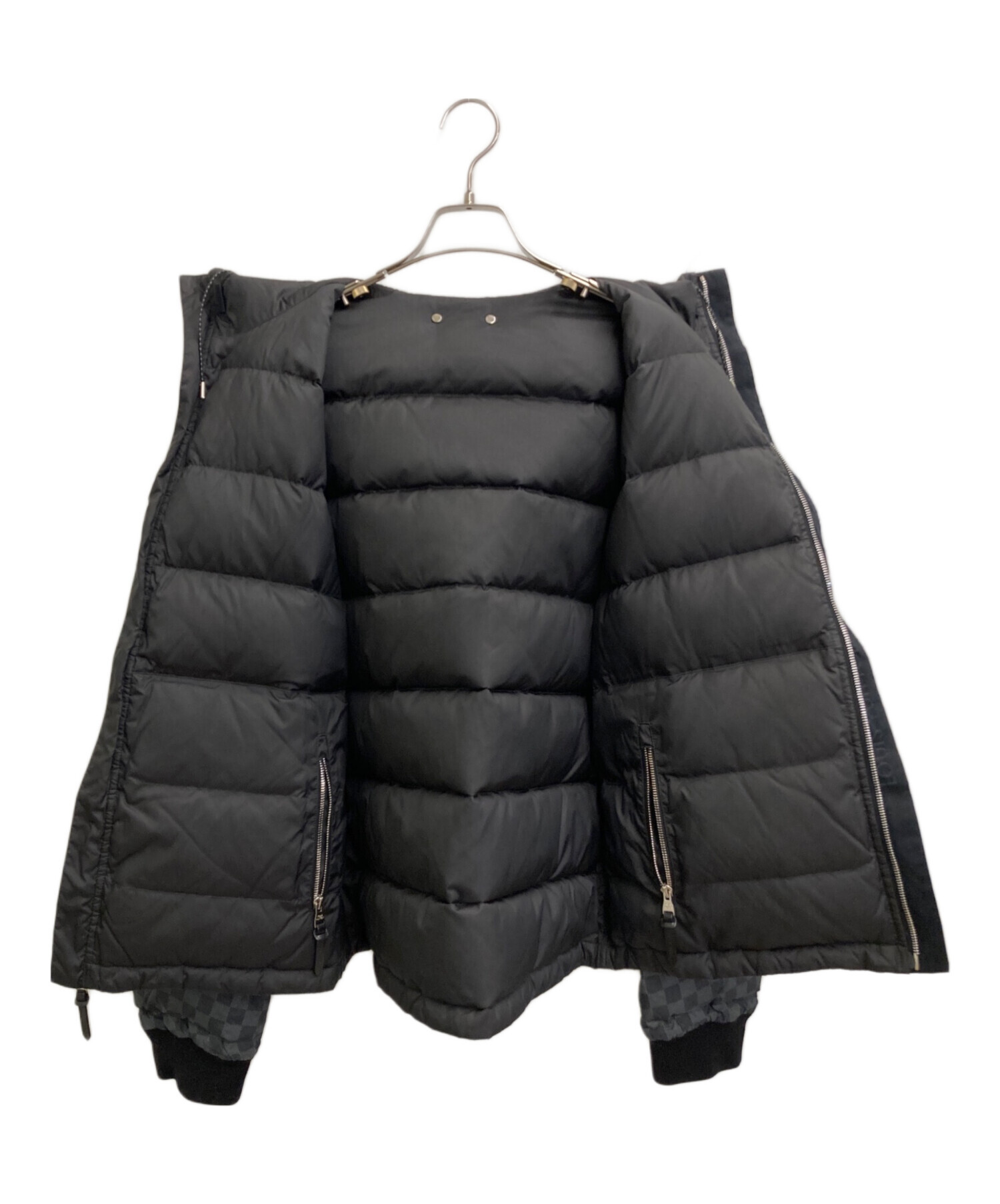 ダミエグラフィットリバーシブル中綿ブルゾン・ルイヴィトン