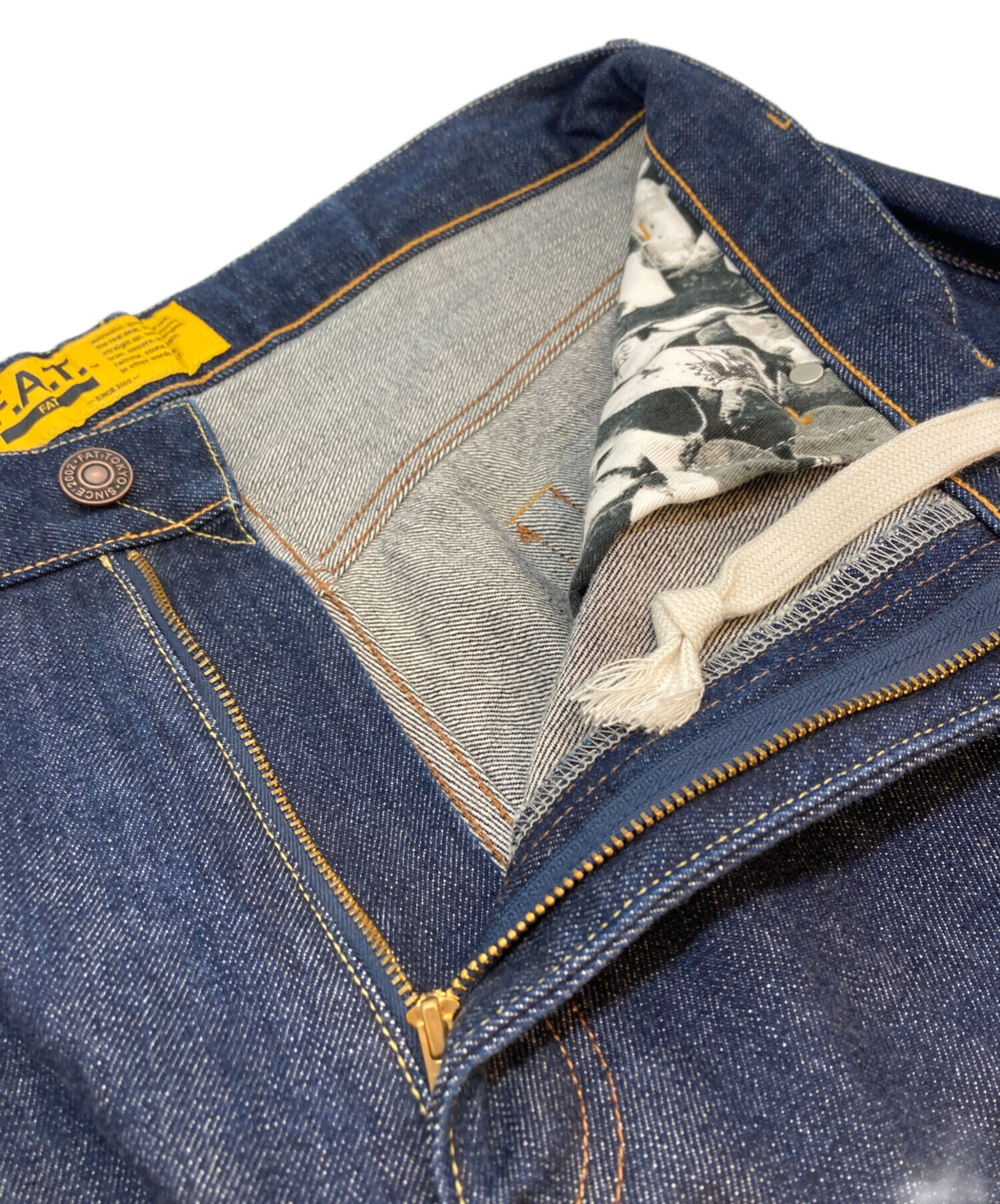 中古・古着通販】FAT (エフエーティー) 247 デニムパンツ インディゴ