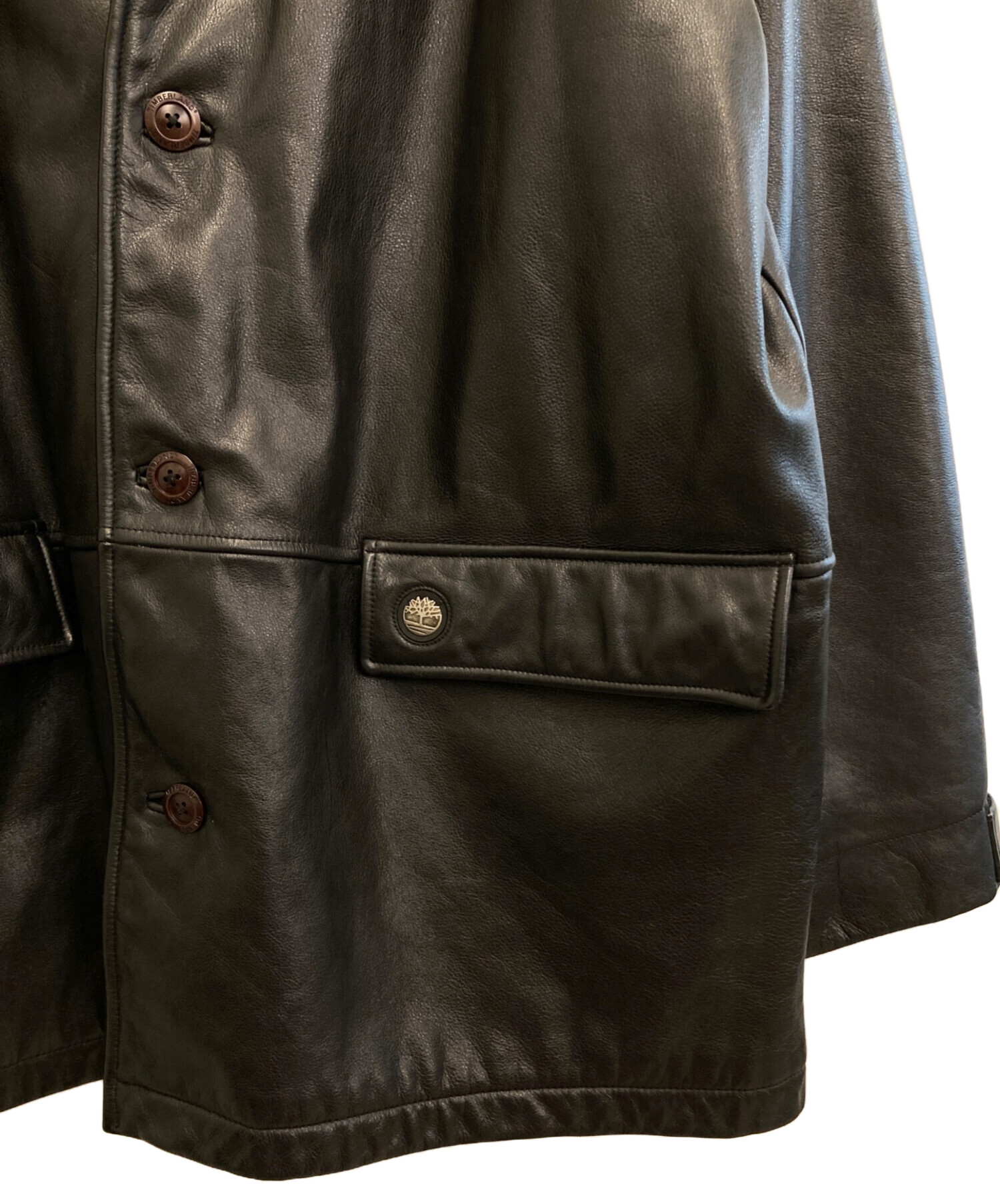 中古・古着通販】Timberland (ティンバーランド) レザーコート