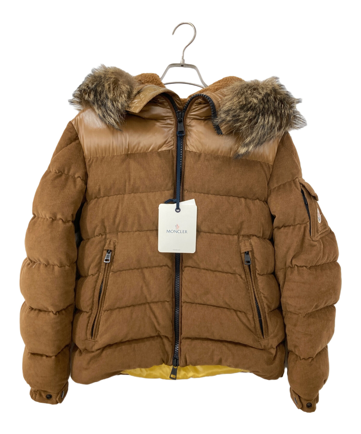 中古・古着通販】MONCLER (モンクレール) RIVAS GIUBBOTTO ブラウン 