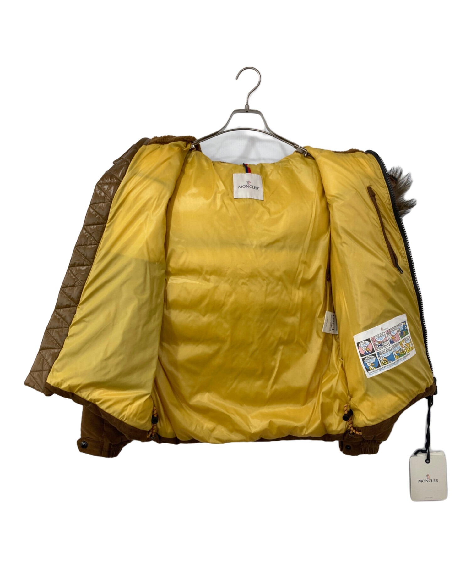 中古・古着通販】MONCLER (モンクレール) RIVAS GIUBBOTTO ブラウン 