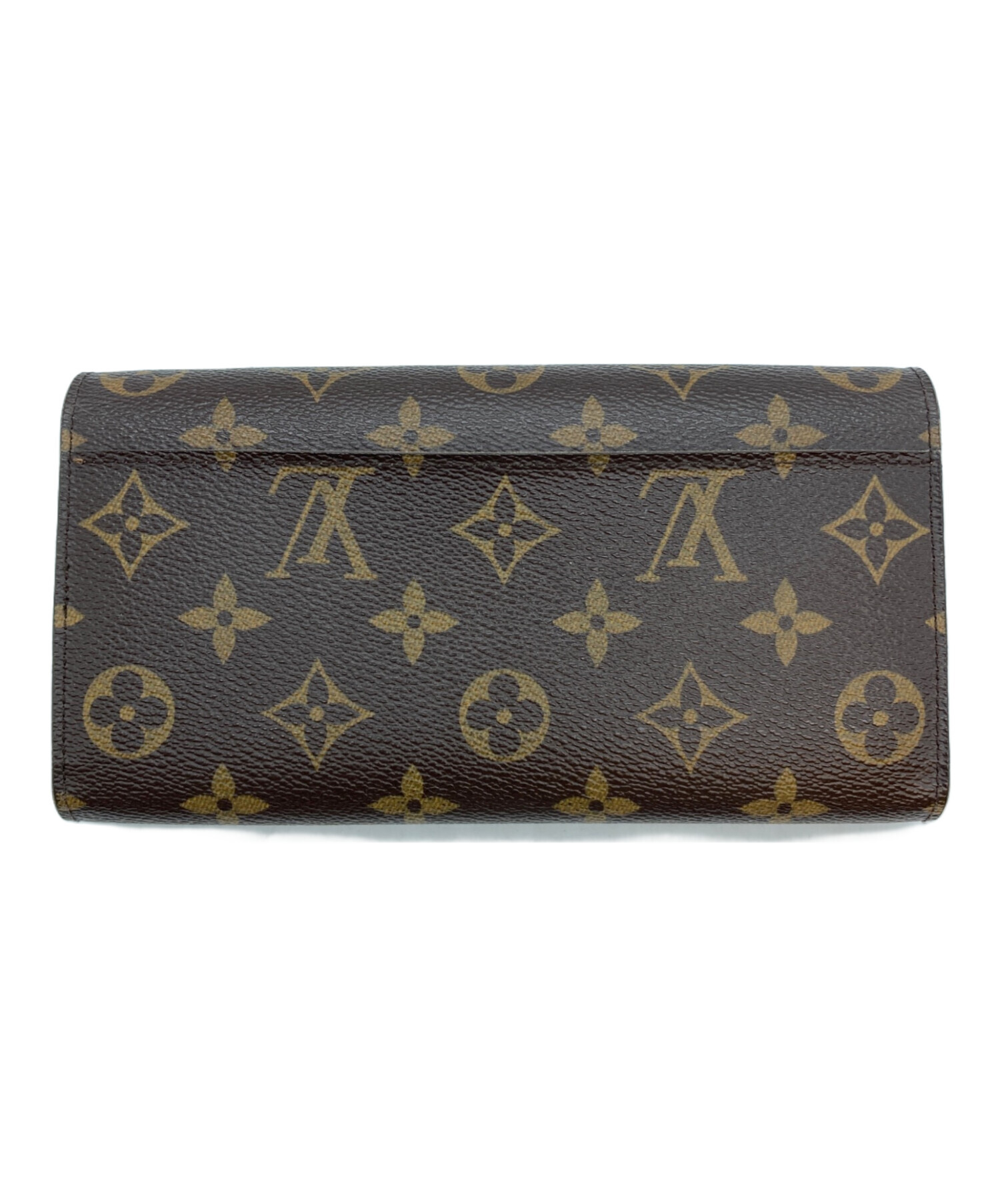 中古・古着通販】LOUIS VUITTON (ルイ ヴィトン) 長財布 ブラウン 