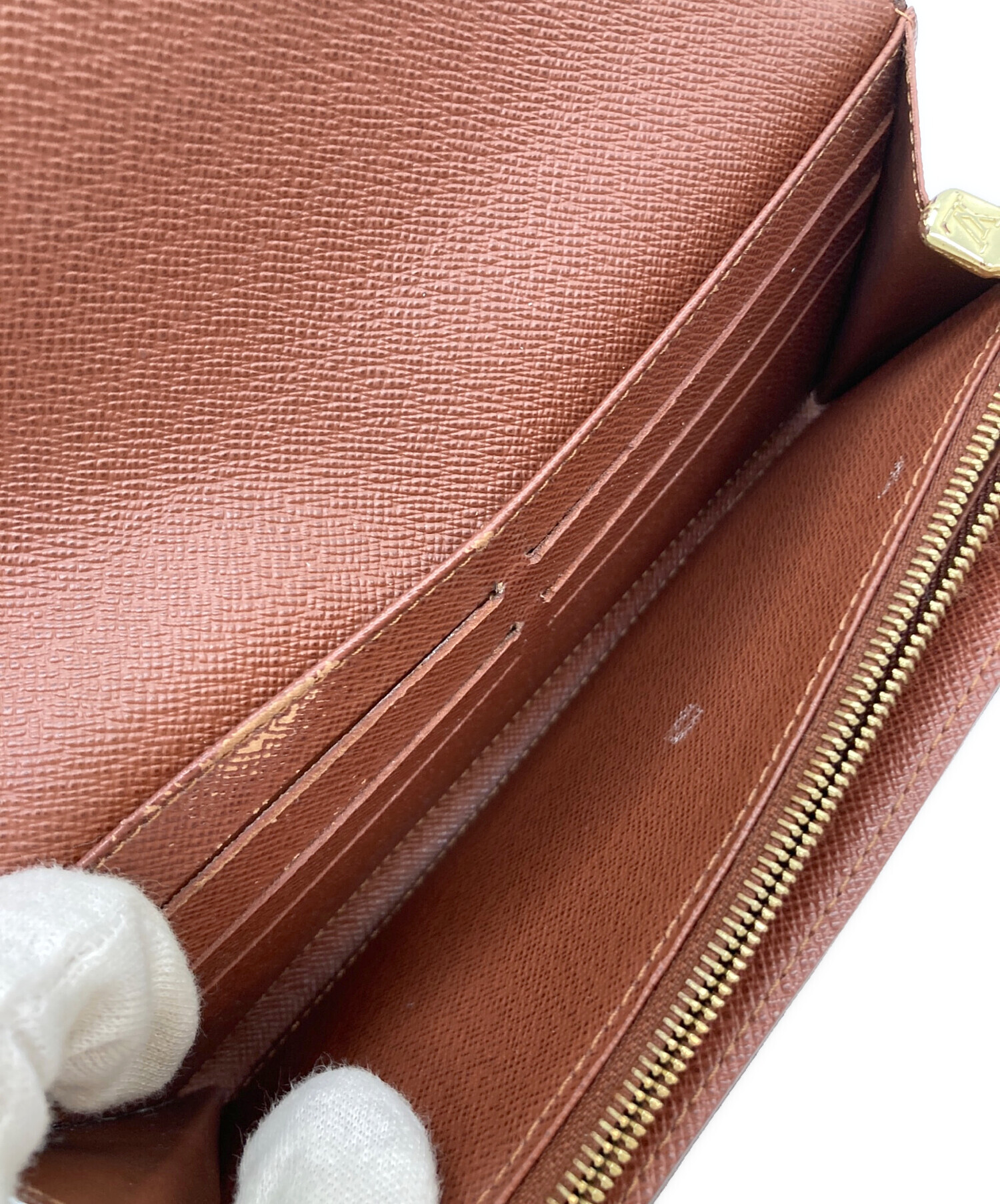 中古・古着通販】LOUIS VUITTON (ルイ ヴィトン) 長財布 ブラウン