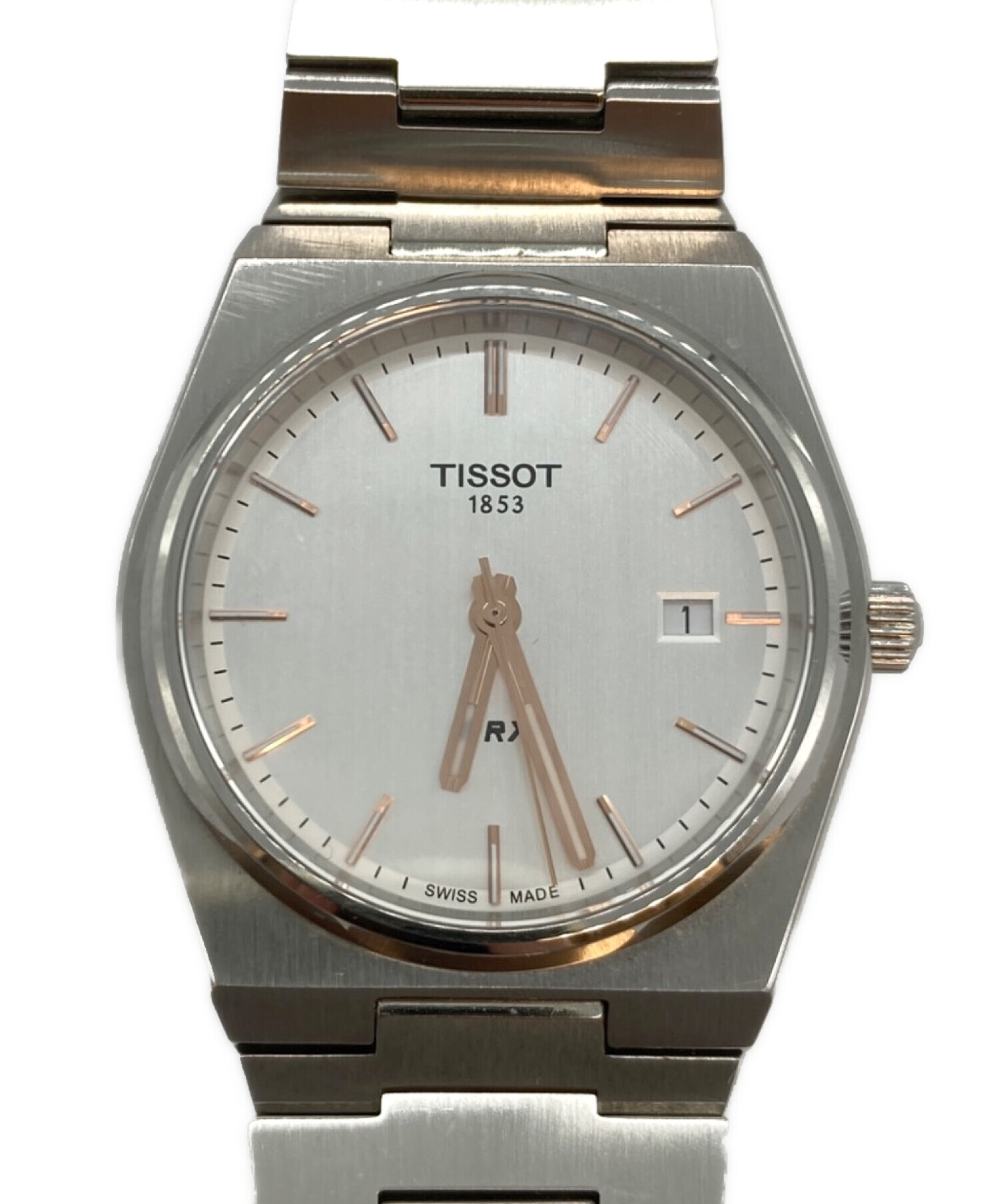 TISSOT PRX CHRONO 中古 中古・古着通販】TISSOT (ティソ) PRX ホワイト｜ブランド・古着通販