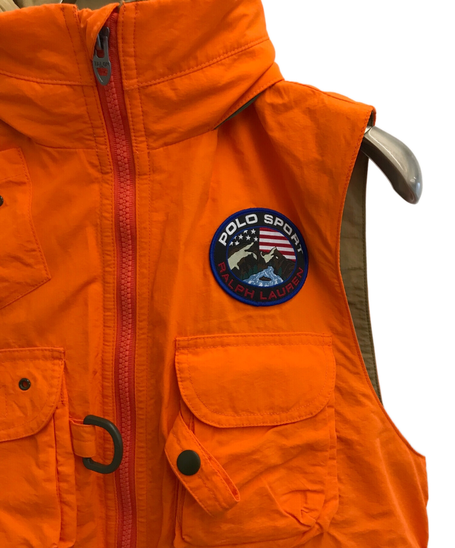 中古・古着通販】POLO SPORT (ポロスポーツ) UTILITY VEST オレンジ