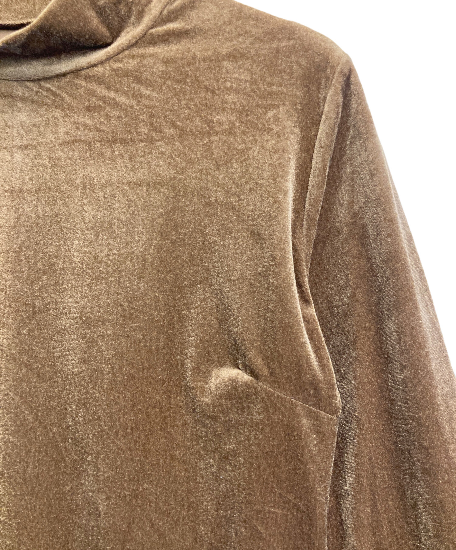 中古・古着通販】AMERI (アメリ) UND SIDE SHEER VELOUR BODYSUIT TOP 