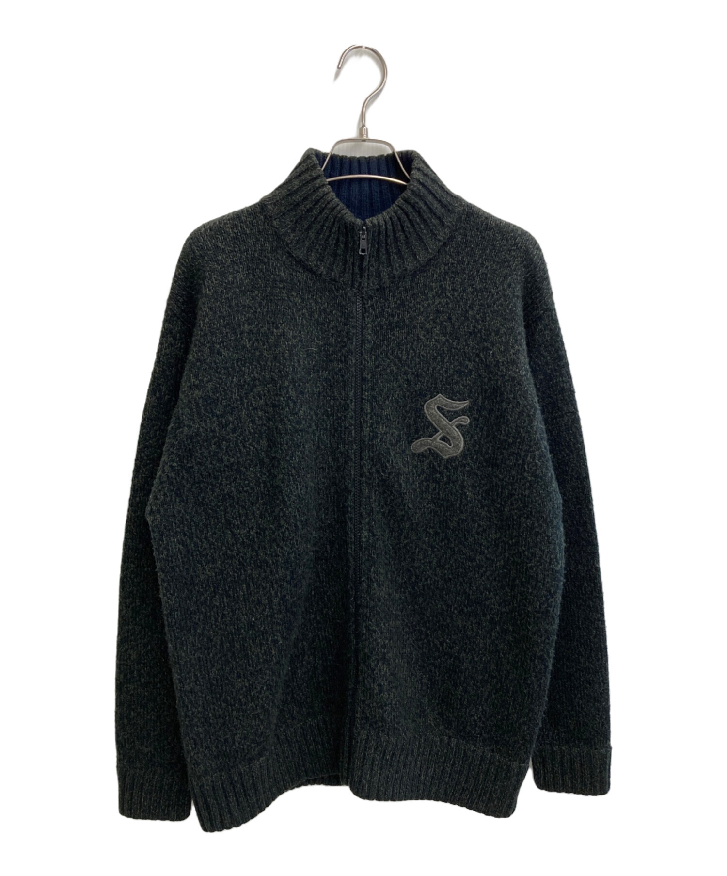 中古・古着通販】stussy (ステューシー) ドライバーズニット グレー