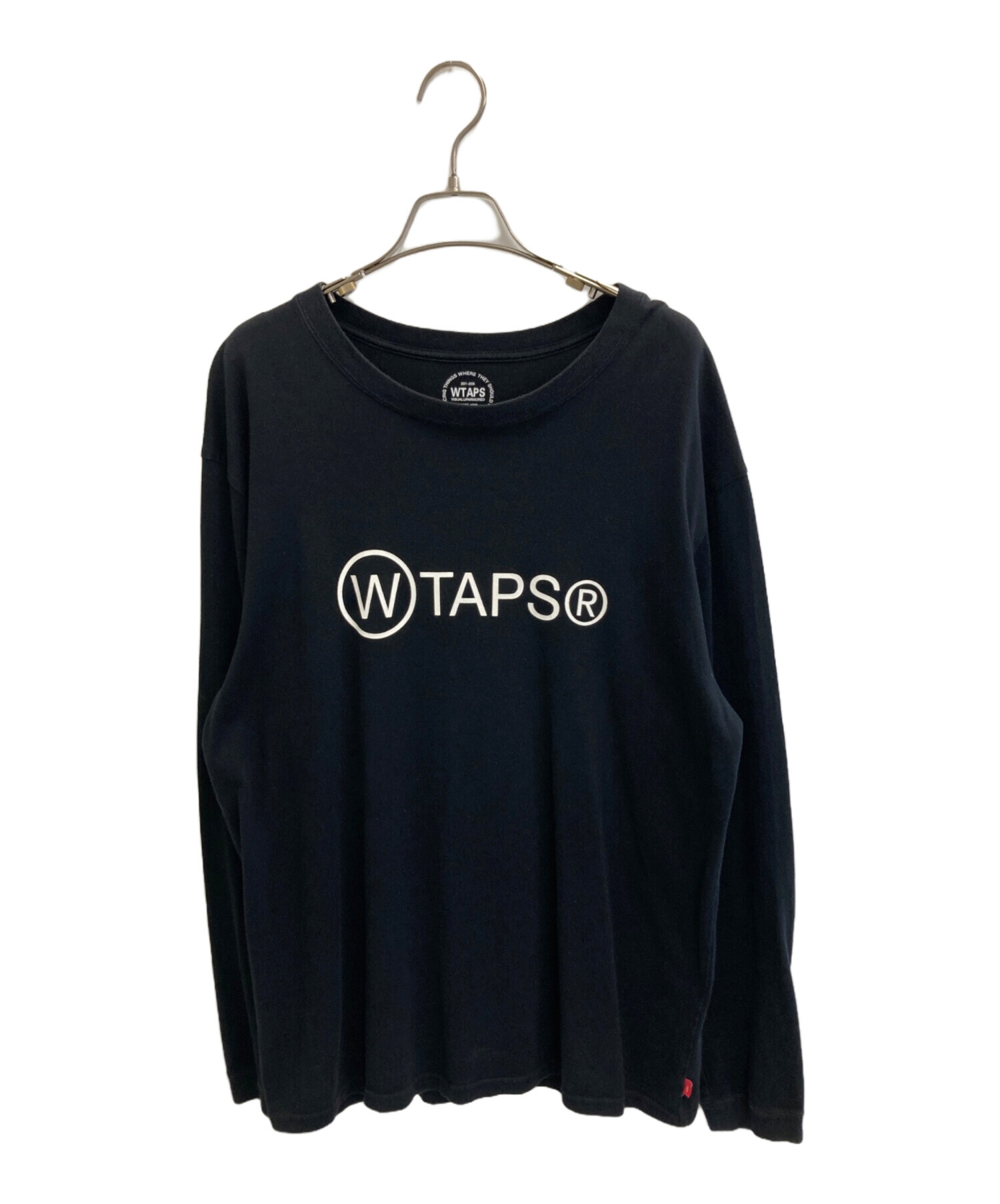 中古・古着通販】WTAPS (ダブルタップス) ロゴカットソー ブラック 