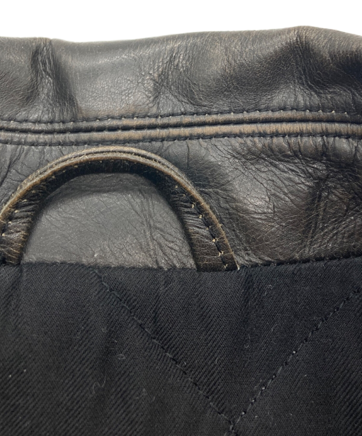 [未使用]BANANA REPUBLIC カウレザージャケット 中古・古着通販】BANANA REPUBLIC (バナナリパブリック) TYPE A-2